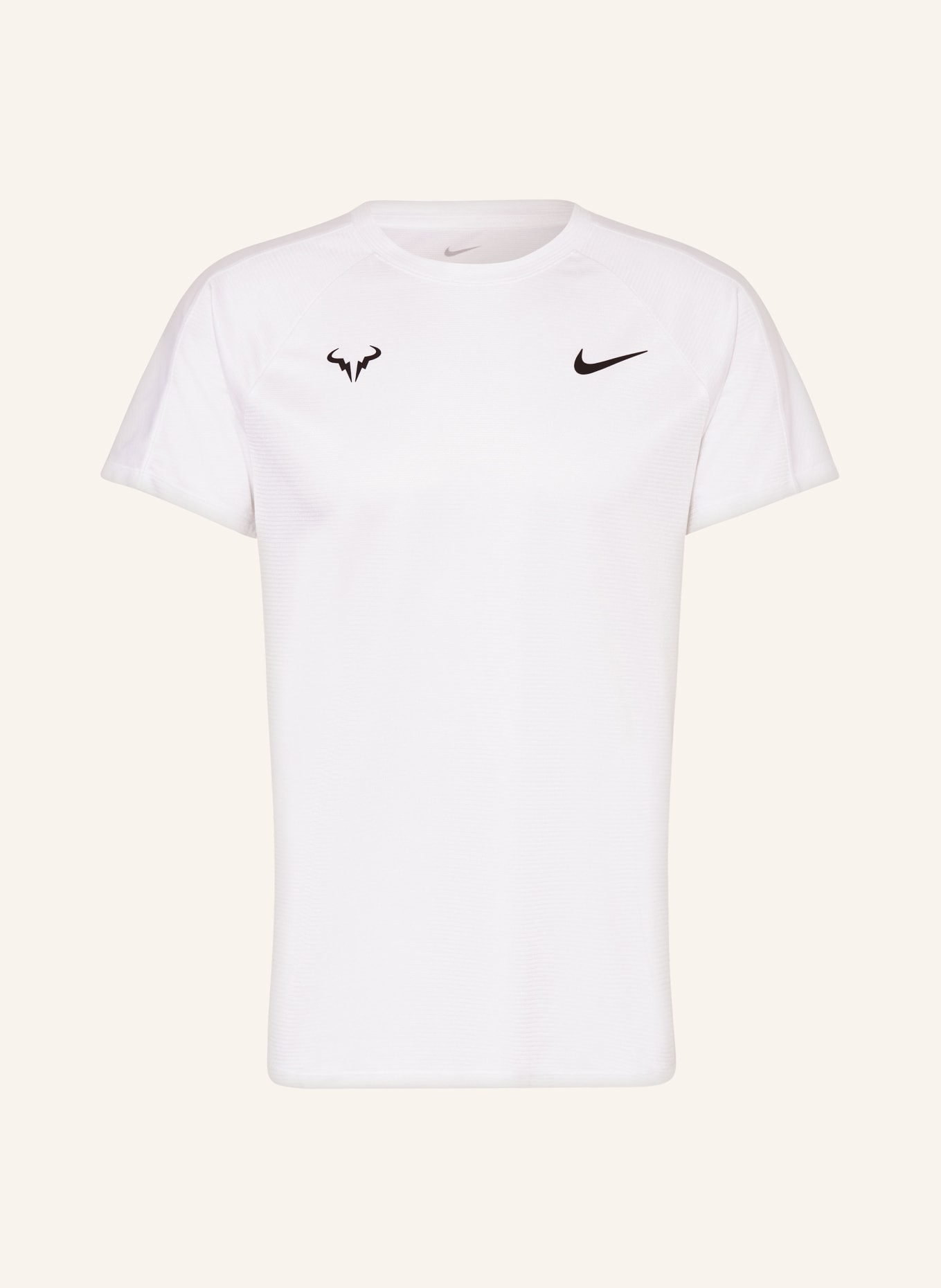 Nike T-Shirt RAFA CHALLENGER, Farbe: WEISS/ SCHWARZ (Bild 1)