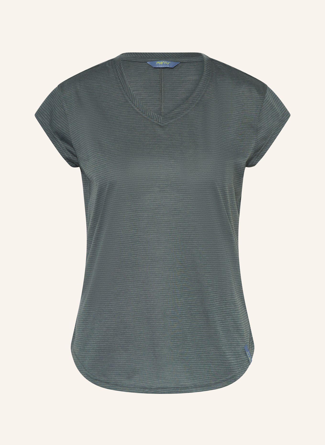 me°ru' T-shirt RUNDU, Color: OLIVE/ GREEN (Image 1)