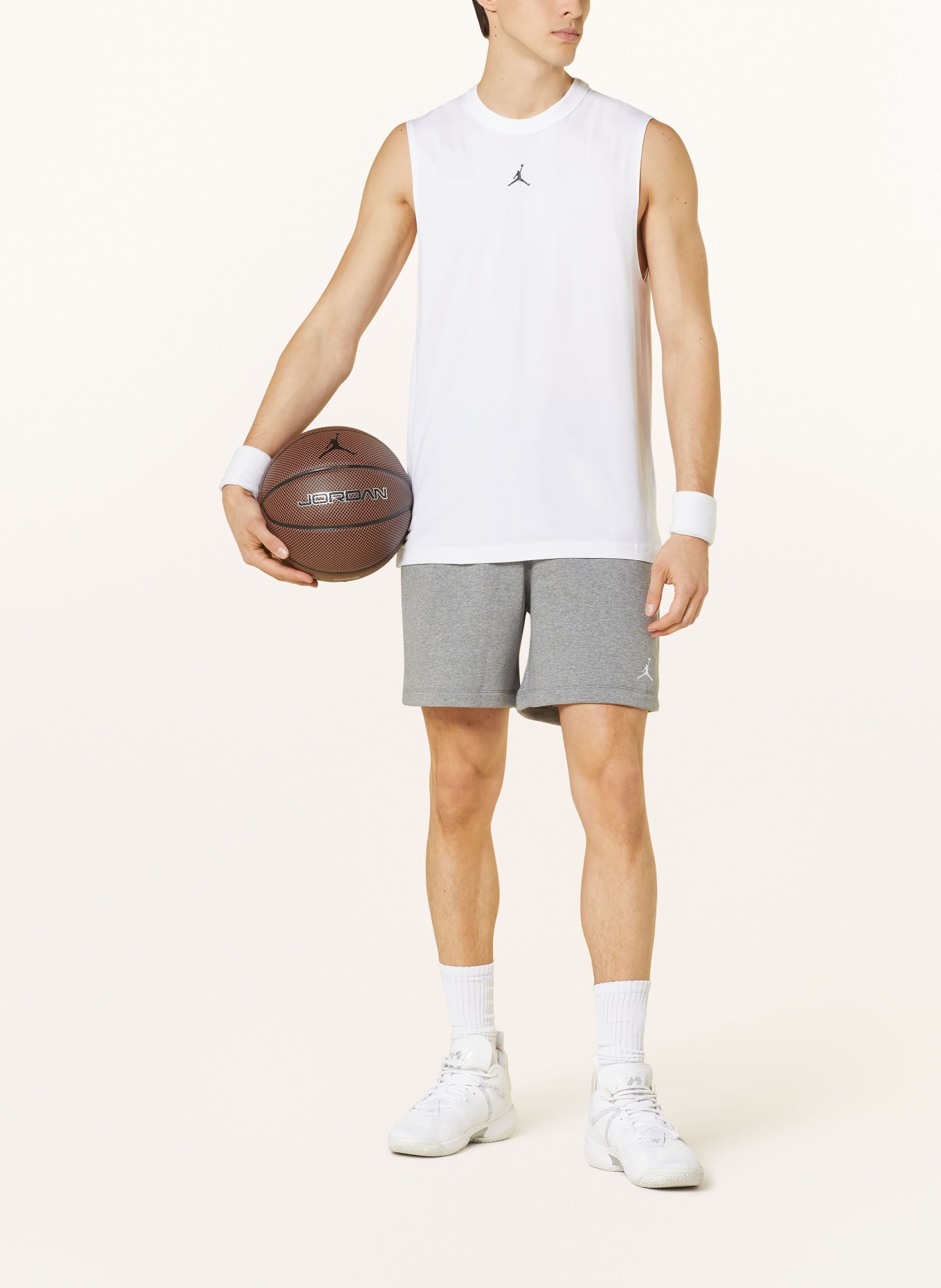 JORDAN Basketball jersey JORDAN SPORT, Color: WHITE (Image 2)