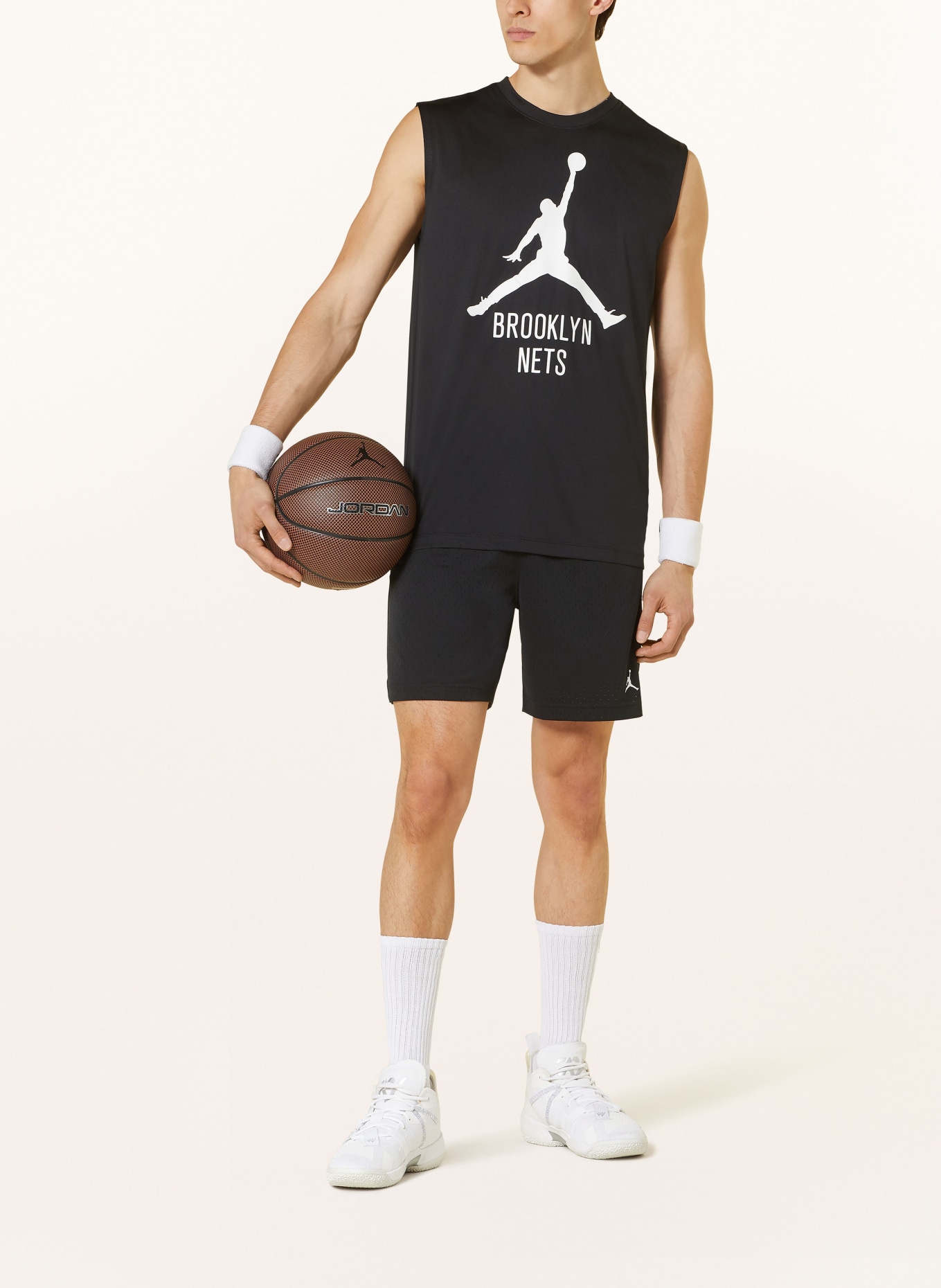 JORDAN Basketbalový dres JORDAN, Barva: ČERNÁ (Obrázek 2)