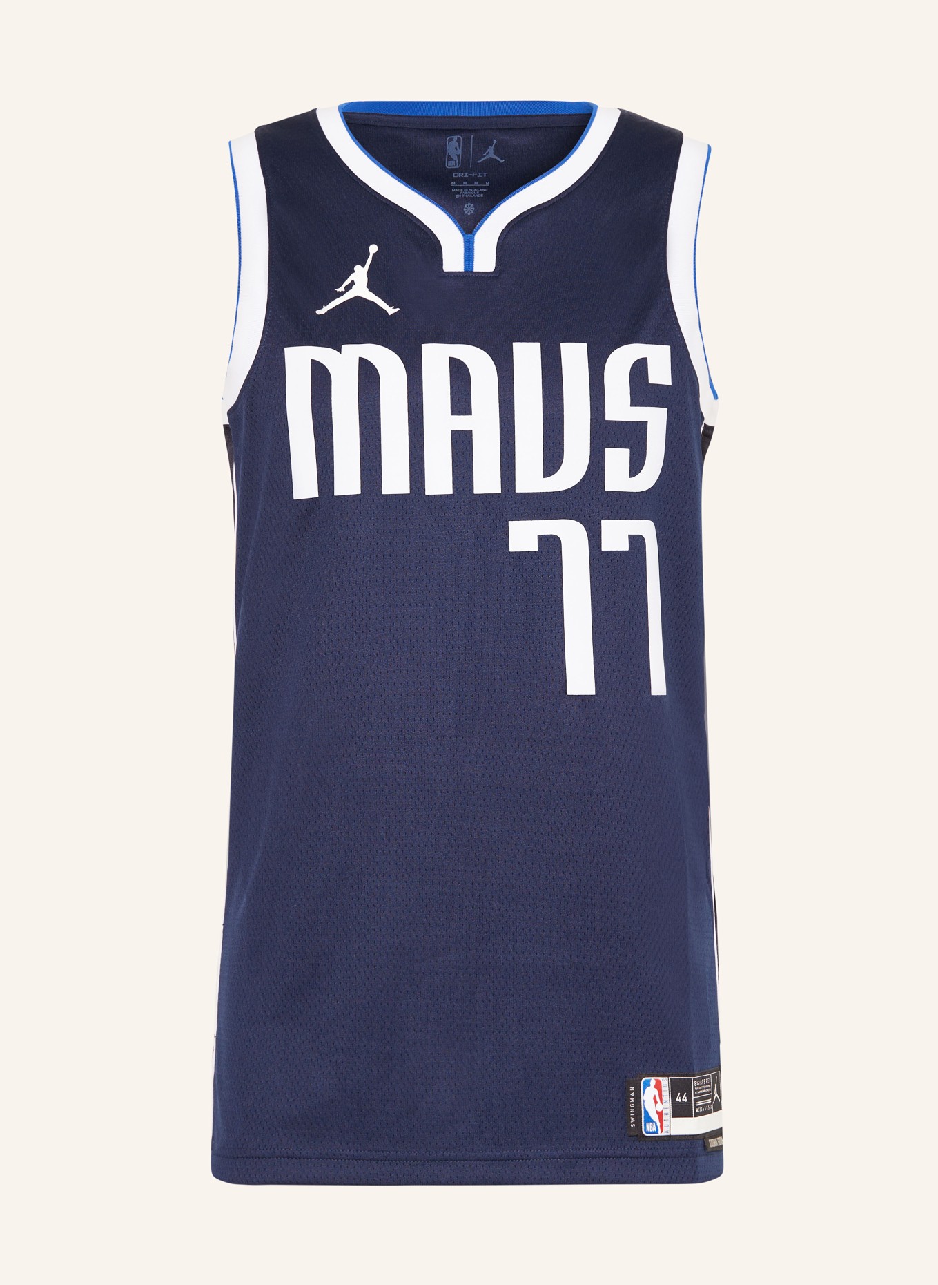 JORDAN Basketball jersey, Color: DARK BLUE/ BLACK/ WHITE (Image 1)