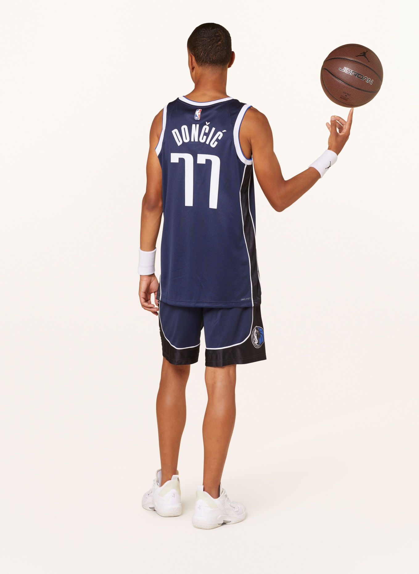 JORDAN Basketball jersey, Color: DARK BLUE/ BLACK/ WHITE (Image 3)