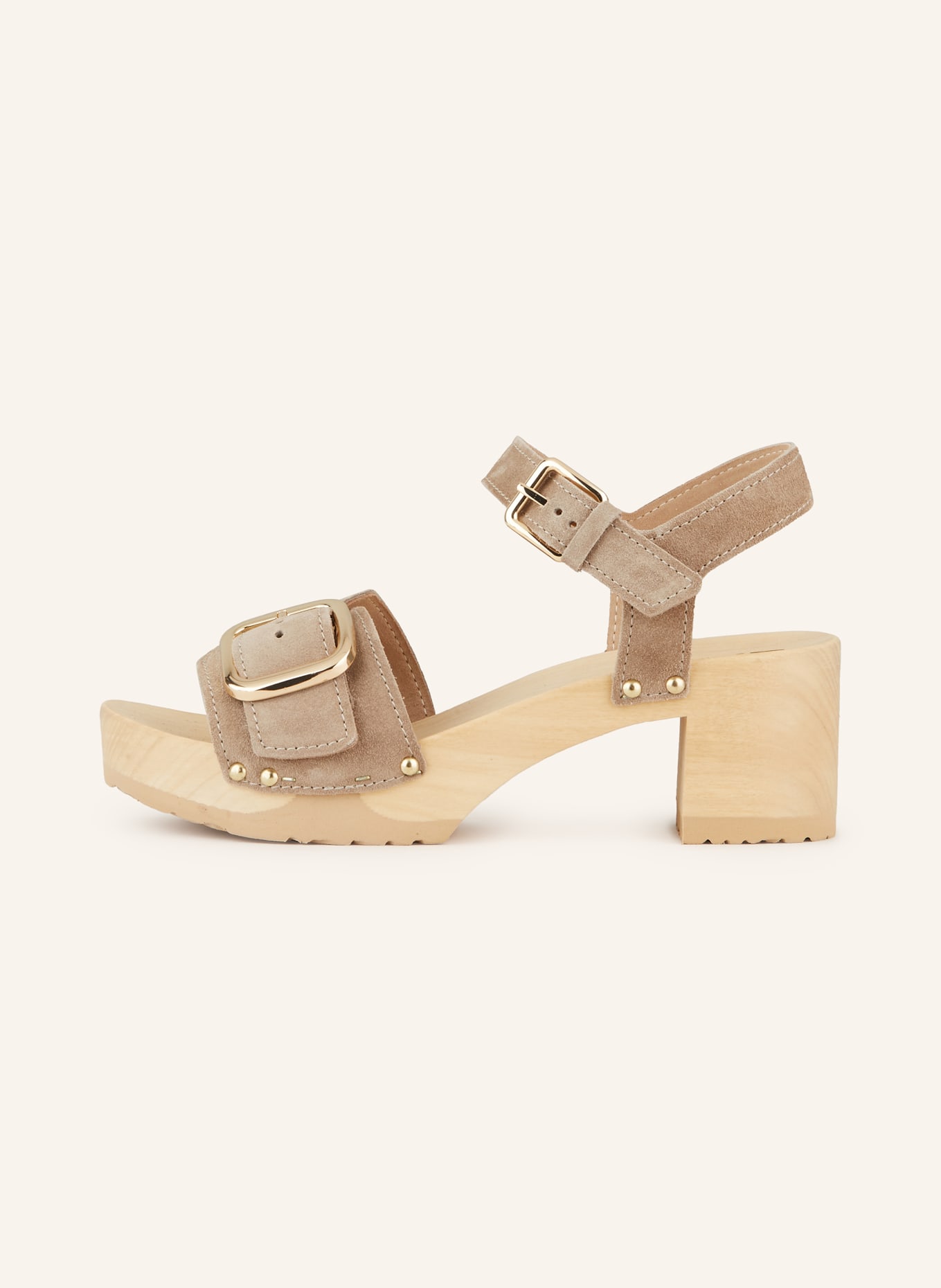 SOFTCLOX Platform sandals HARRIET, Color: TAUPE (Image 4)