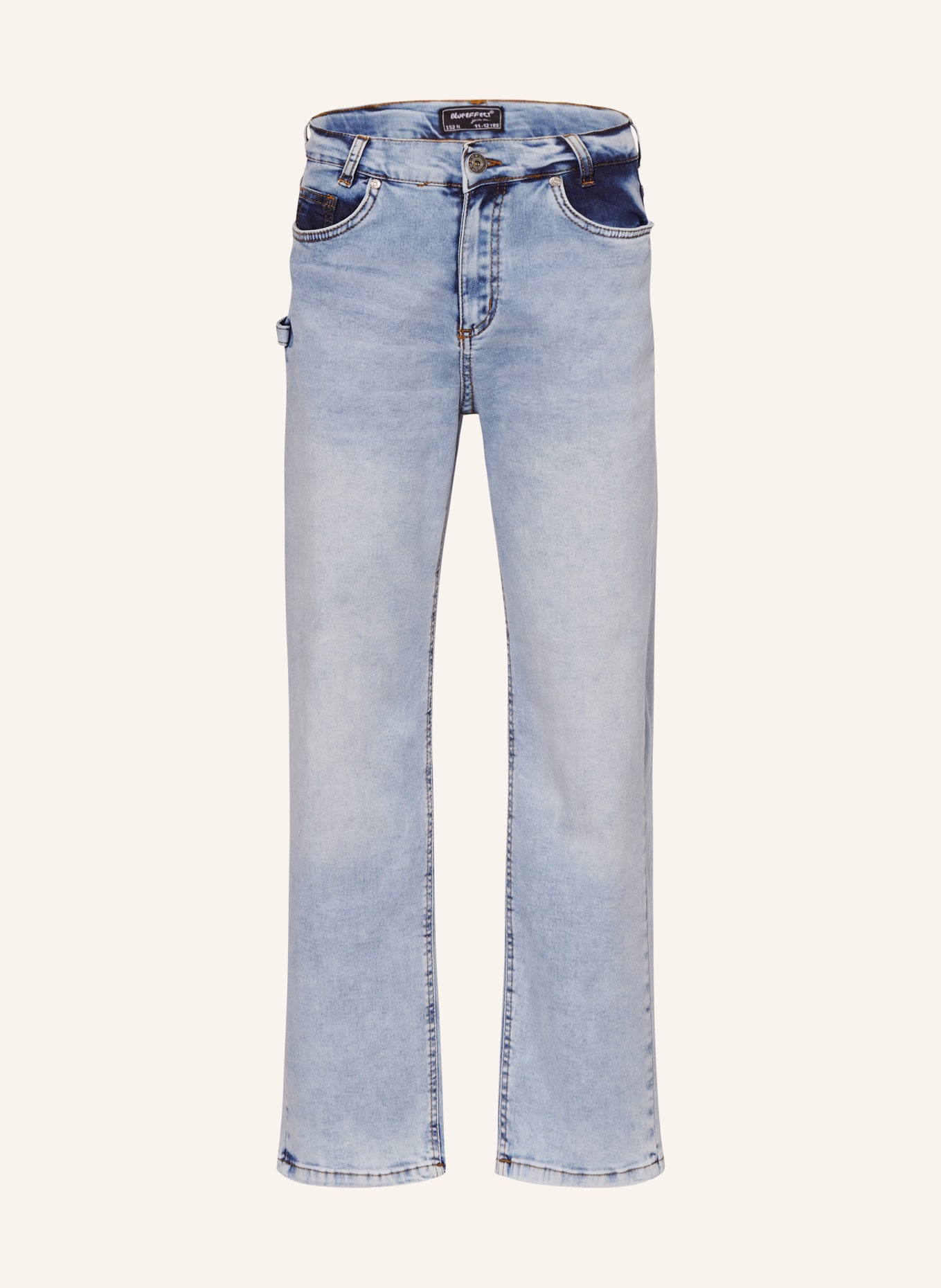 BLUE EFFECT Jeans 2856 Baggy Fit, Farbe: 9775 Light blue (Bild 1)