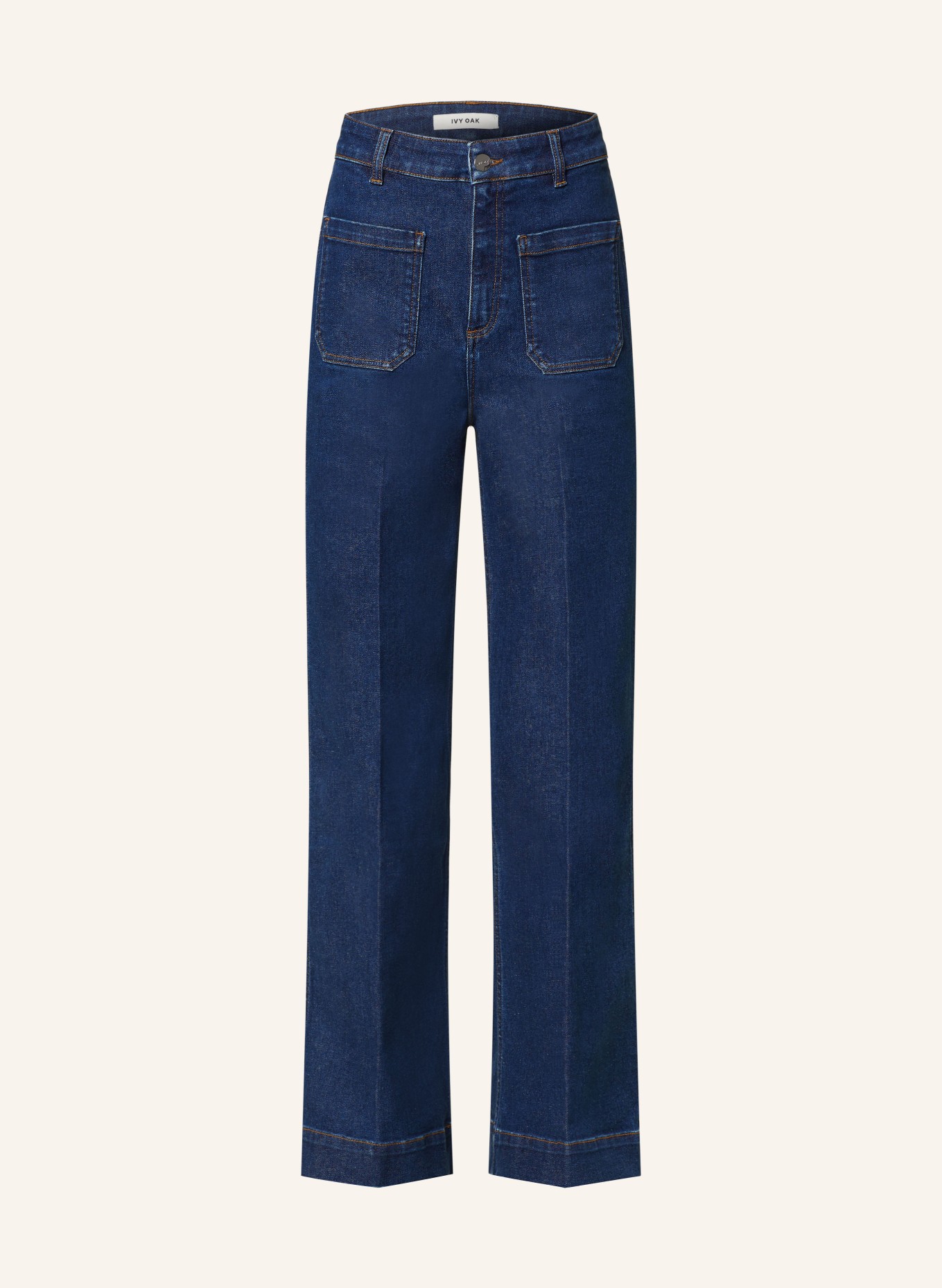 IVY OAK Flared Jeans POLLIANA, Farbe: BL871 Indigo Denim (Bild 1)