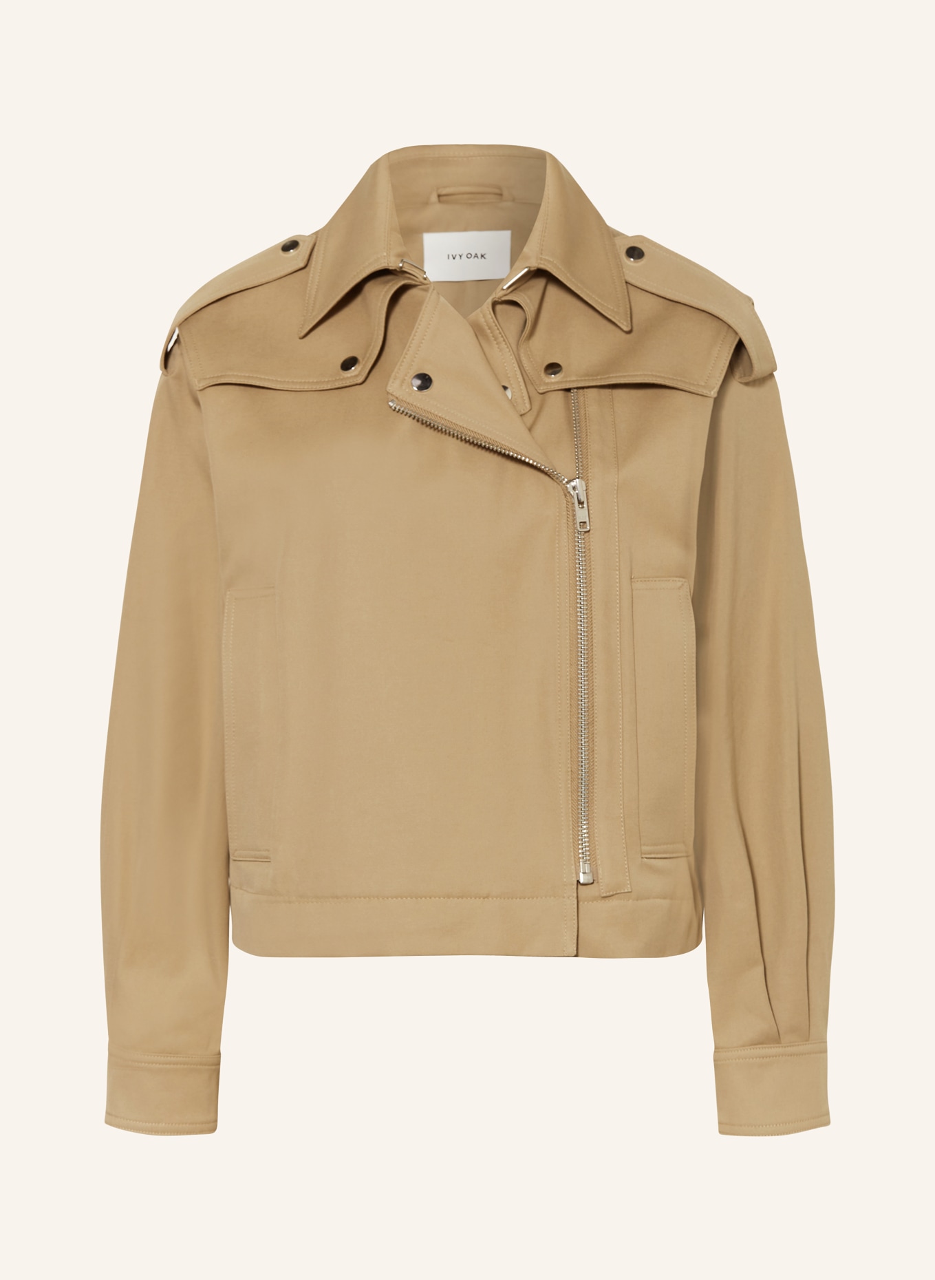 IVY OAK Cropped jacket JOANNE, Color: BEIGE (Image 1)