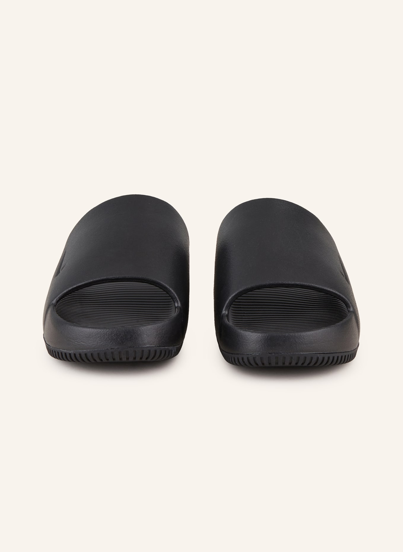 Nike Pantoletten CALM SLIDE: SCHWARZ
