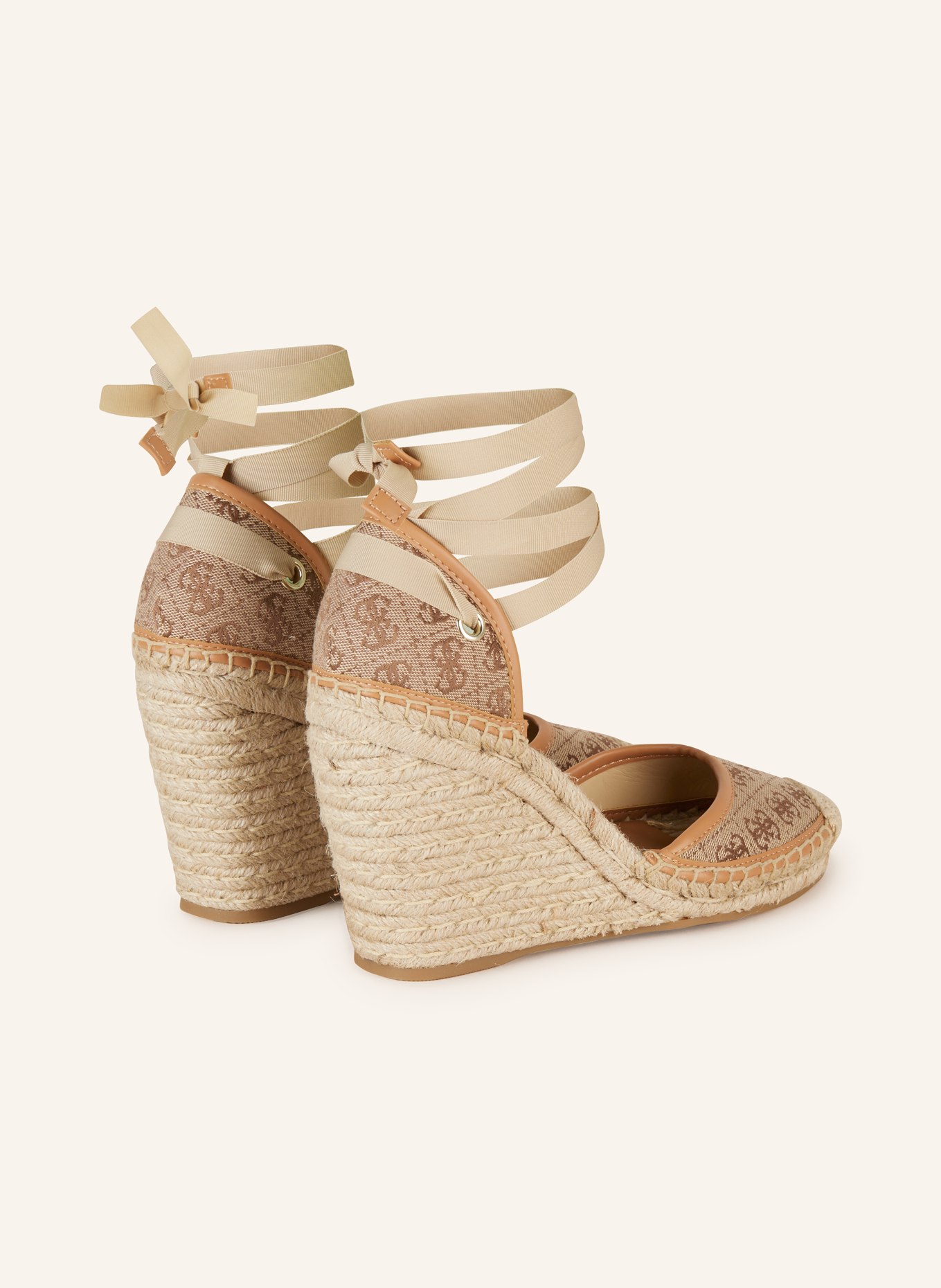 GUESS Wedges RADLY, Color: LIGHT BROWN/ COGNAC (Image 2)