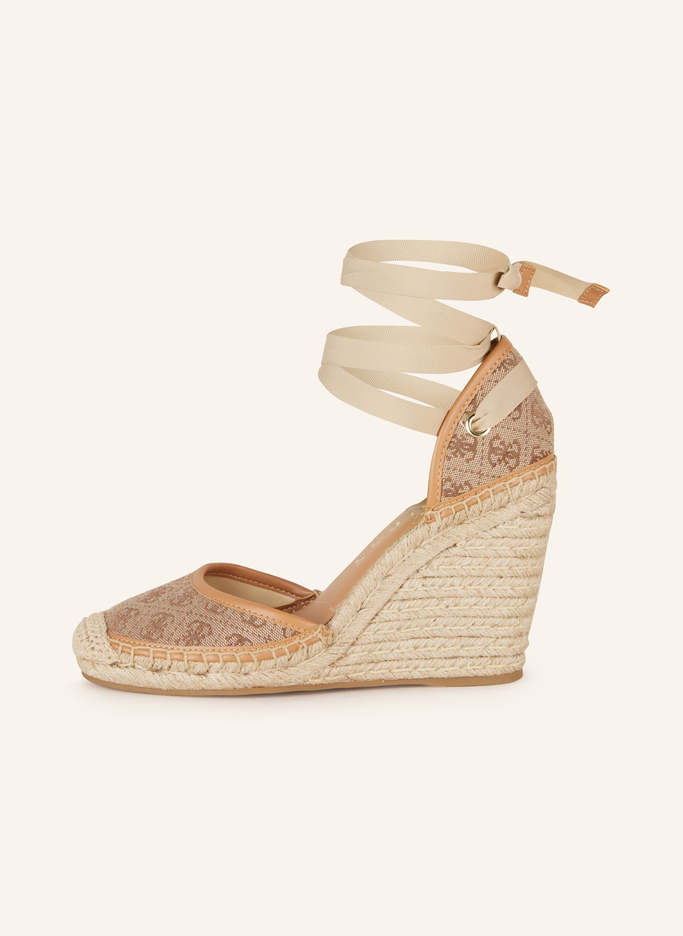 GUESS Wedges RADLY, Color: LIGHT BROWN/ COGNAC (Image 4)
