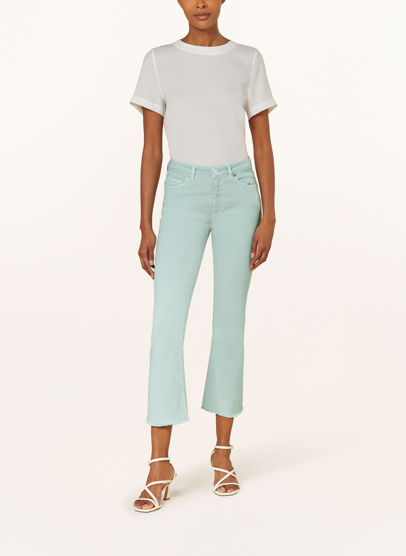 nine:inthe:morning Flared jeans any EASY KICK, Color: ACQUA (Image 2)