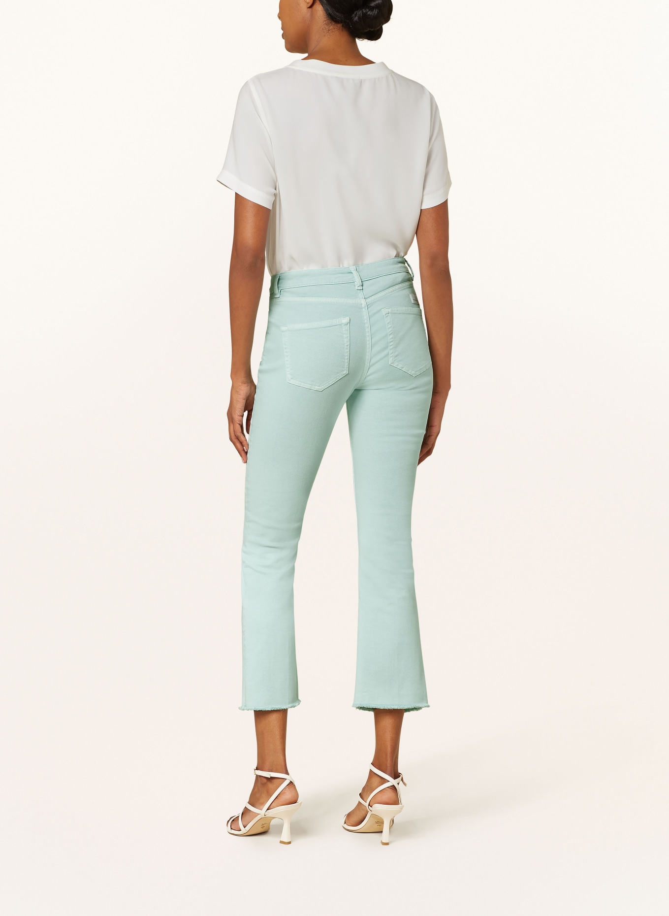 nine:inthe:morning Flared jeans any EASY KICK, Color: ACQUA (Image 3)