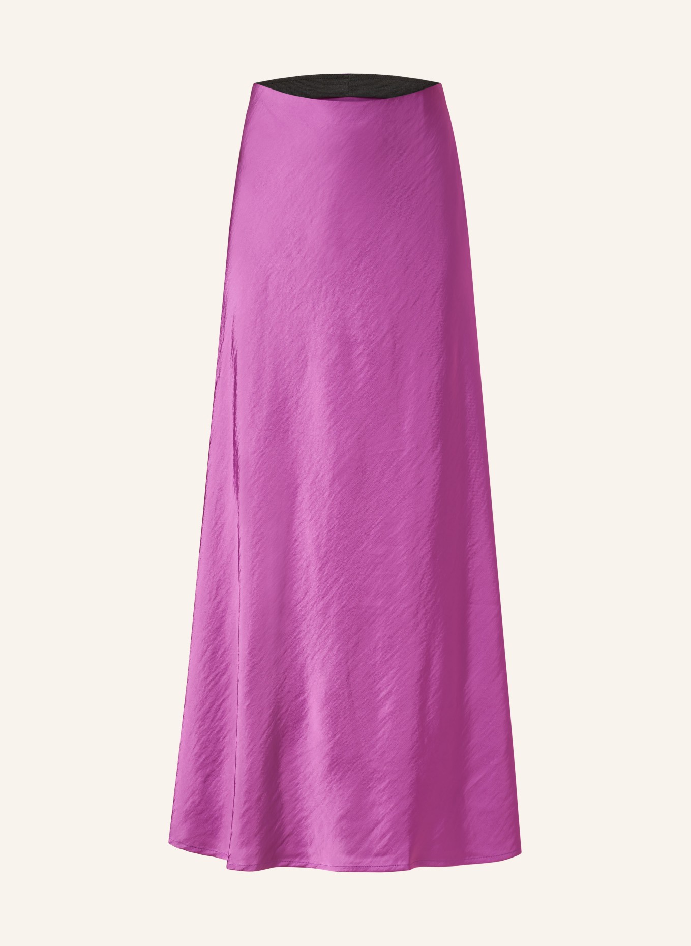 SOMETHINGNEW Satin skirt SNMARIE, Color: PURPLE (Image 1)