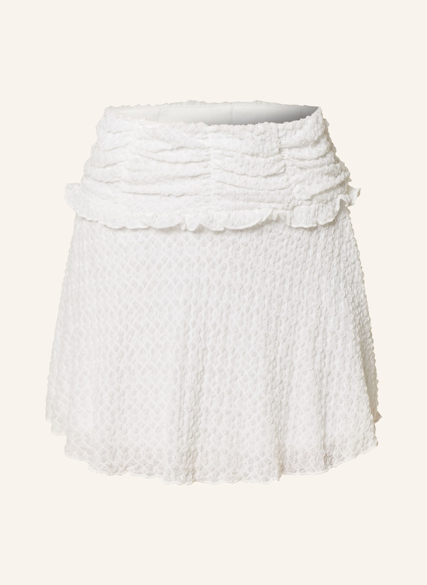 SOMETHINGNEW Skirt SNMILA, Color: WHITE (Image 1)
