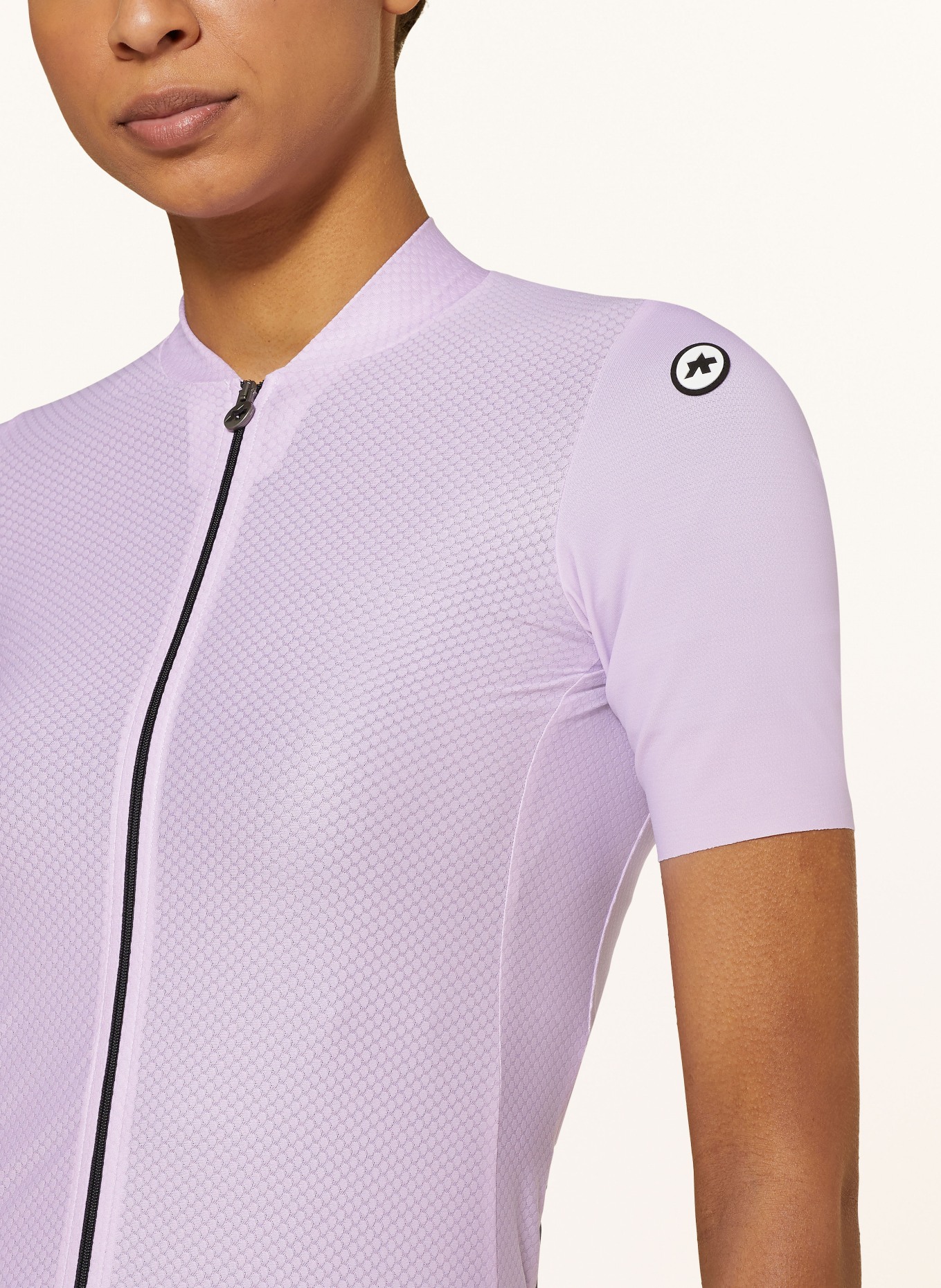ASSOS Cycling jersey UMA GT DRYLITE S11, Color: LIGHT PURPLE/ BLACK (Image 4)