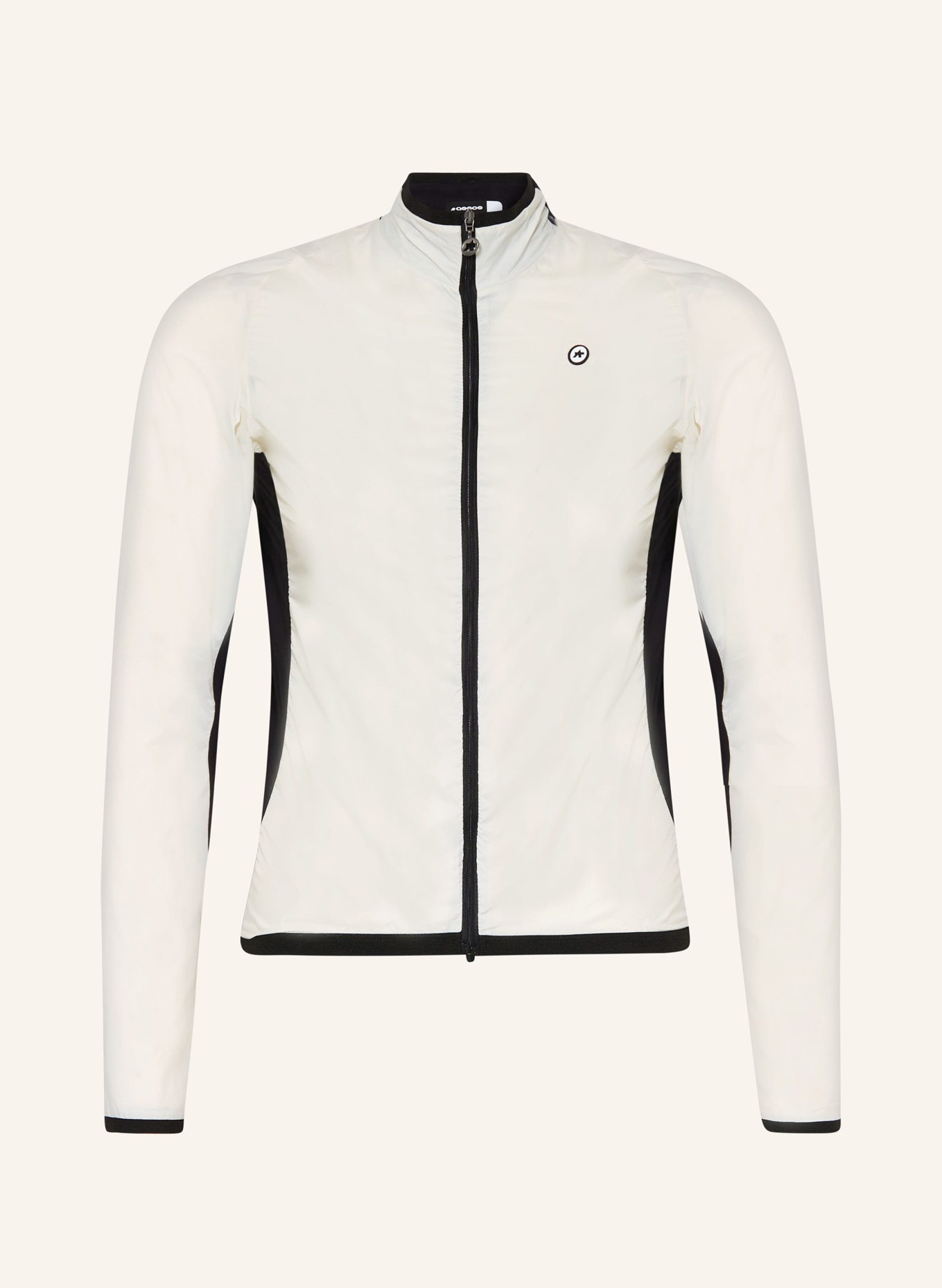 ASSOS Cycling jacket UMA GT, Color: ECRU/ BLACK (Image 1)