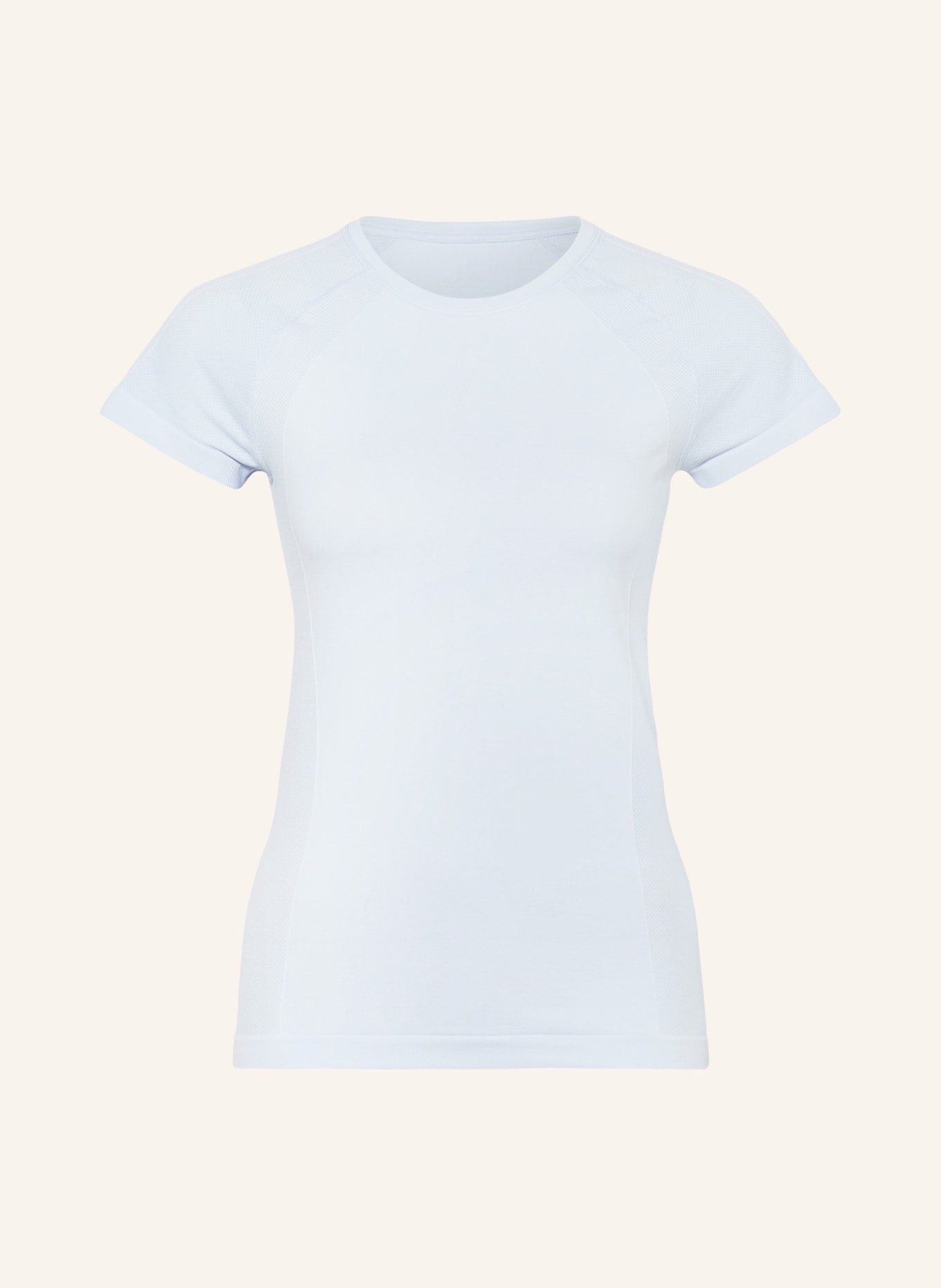 Sweaty Betty T-shirt ATHLETE SEAMLESS, Color: LIGHT BLUE (Image 1)