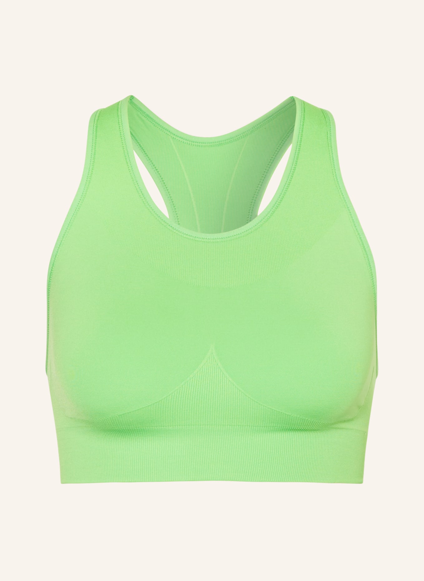 Sweaty Betty Sports bra STAMINA, Color: LIGHT GREEN (Image 1)