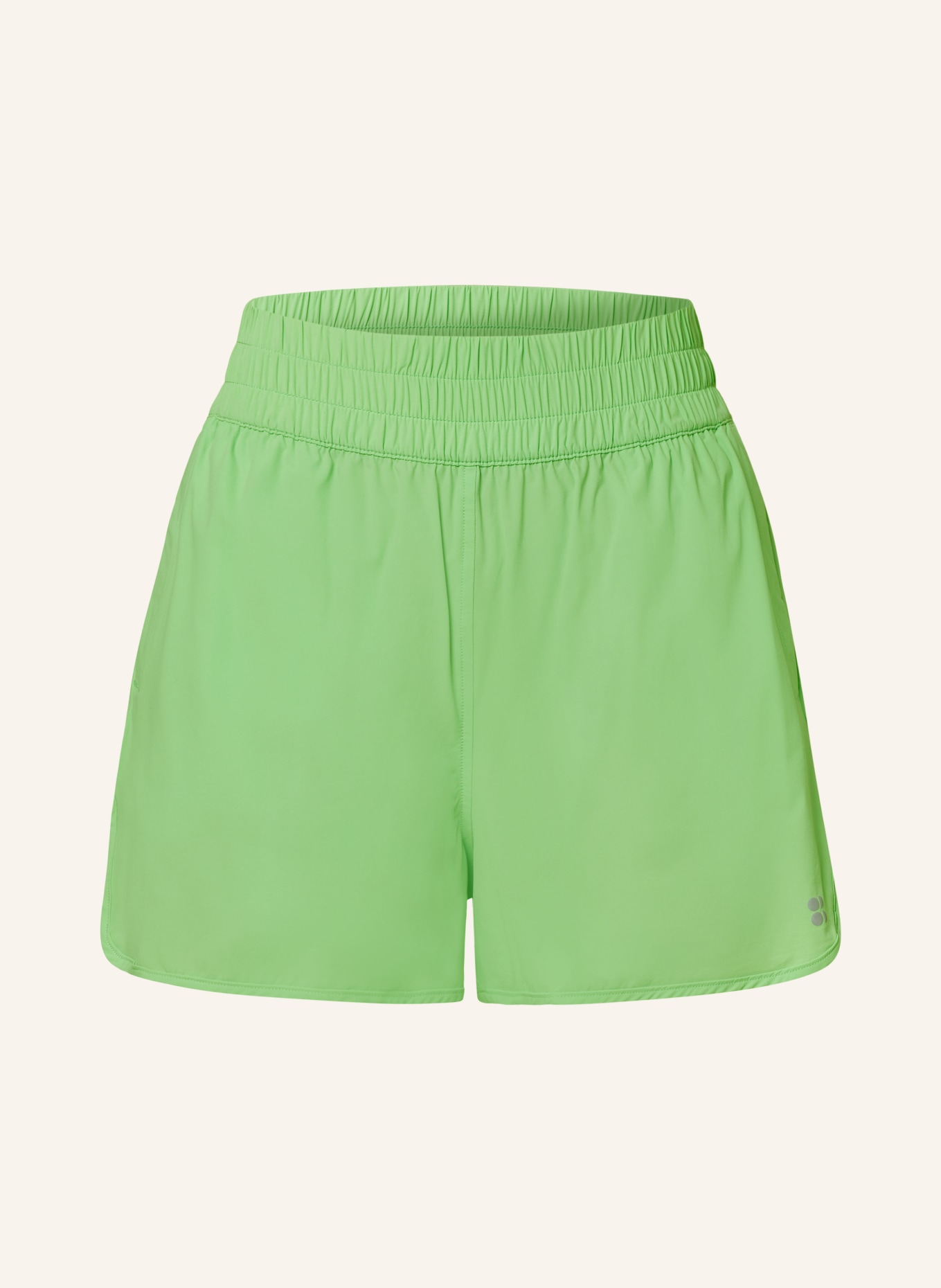 Sweaty Betty Training shorts RELAY, Color: LIGHT GREEN (Image 1)
