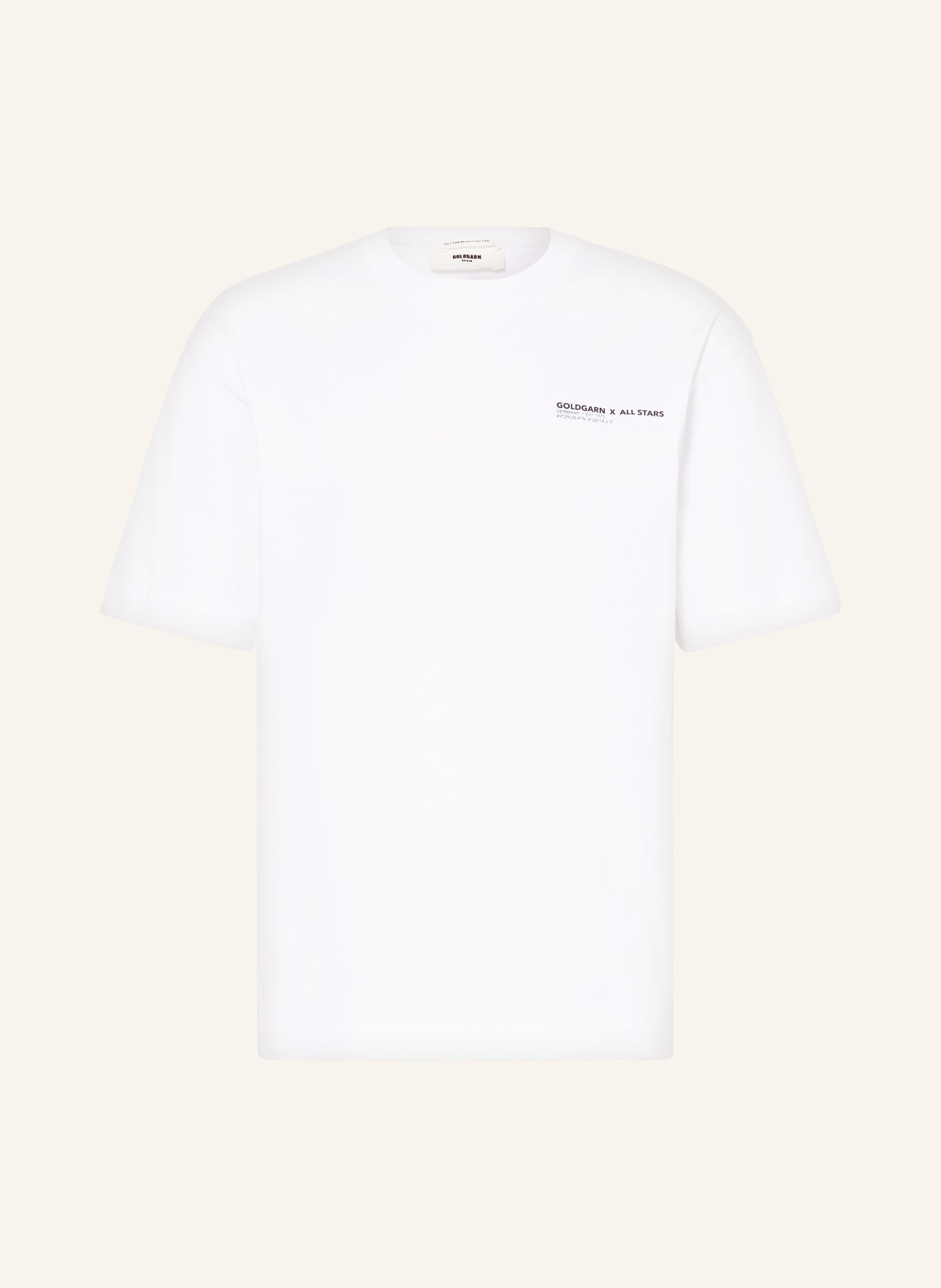 GOLDGARN DENIM T-shirt THE AL PACINO TEE, Color: WHITE (Image 1)