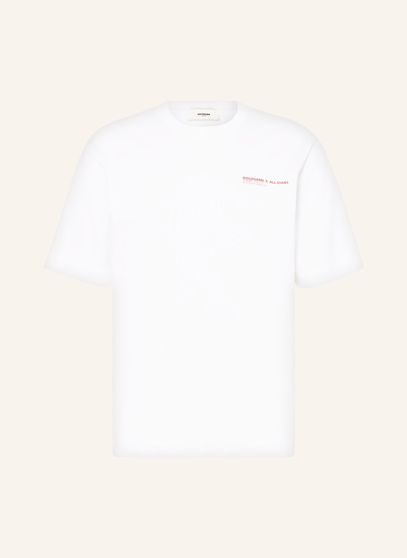 GOLDGARN DENIM T-Shirt THE CHE TEE, Farbe: WEISS (Bild 1)
