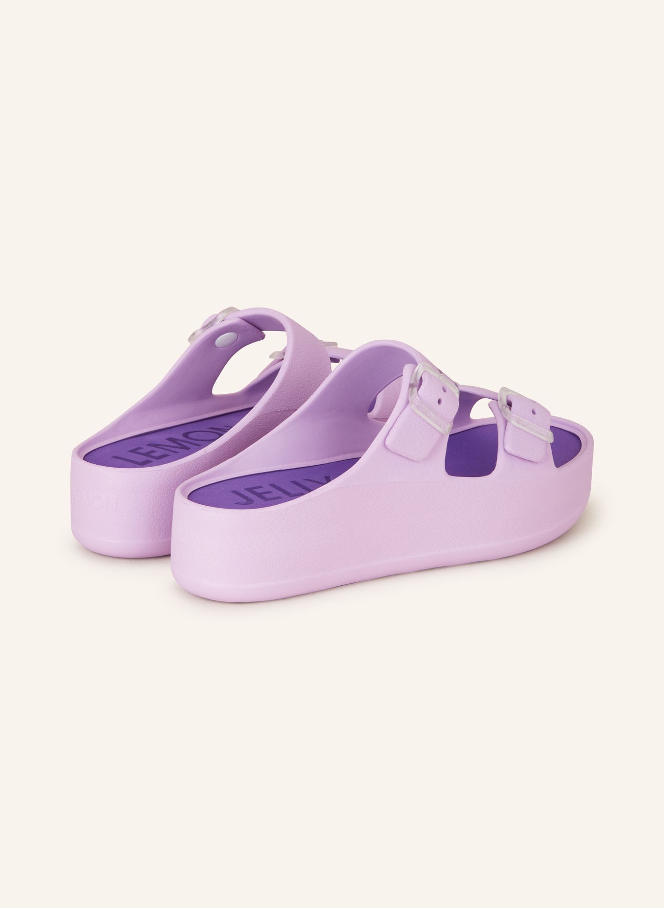 LEMON JELLY Pantofle na platformě FENIX 14, Barva: SVĚTLE FIALOVÁ (Obrázek 2)