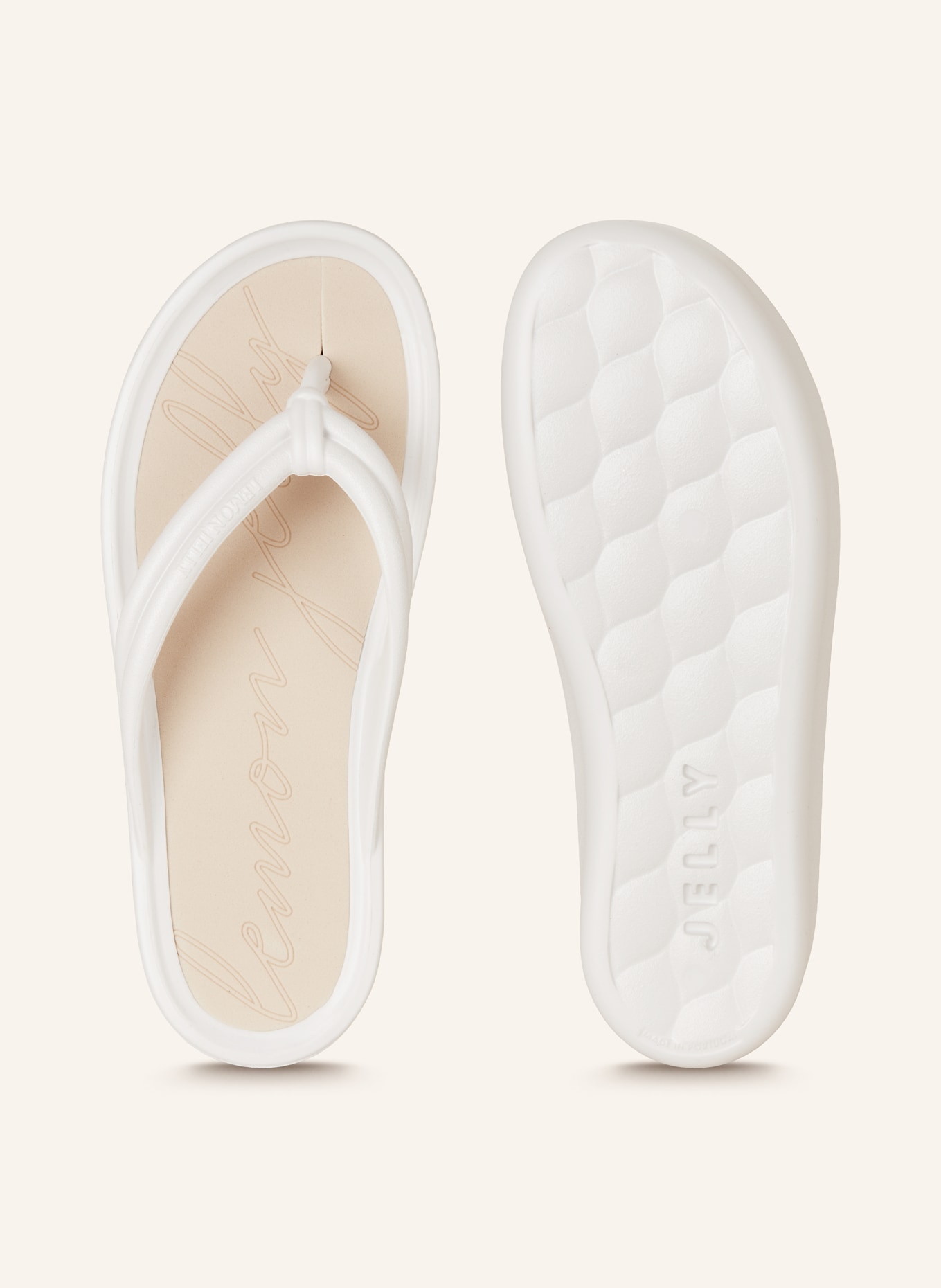 LEMON JELLY Flip flops MARE 13, Color: WHITE (Image 5)