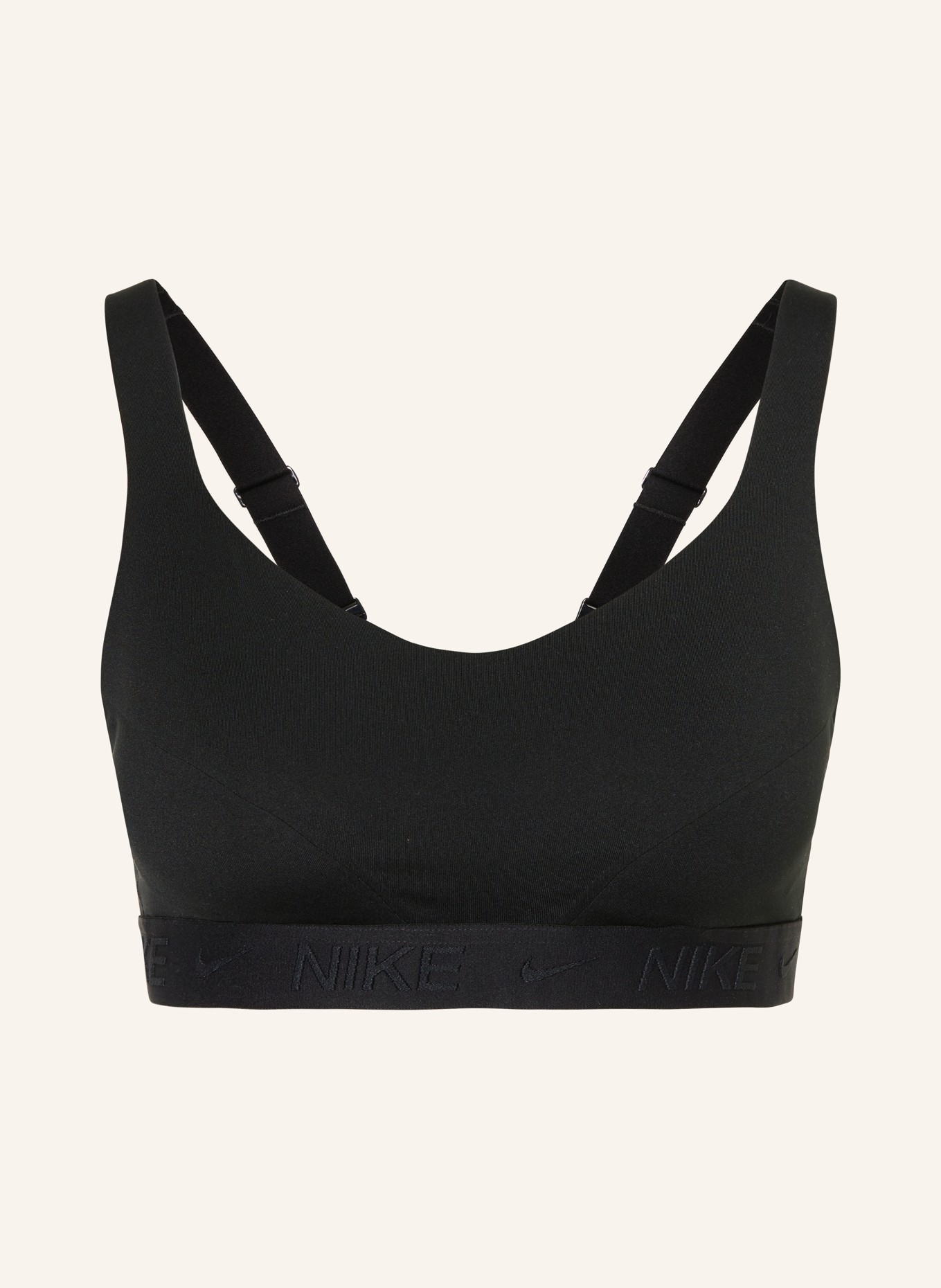 Nike Sports bra INDY, Color: BLACK (Image 1)