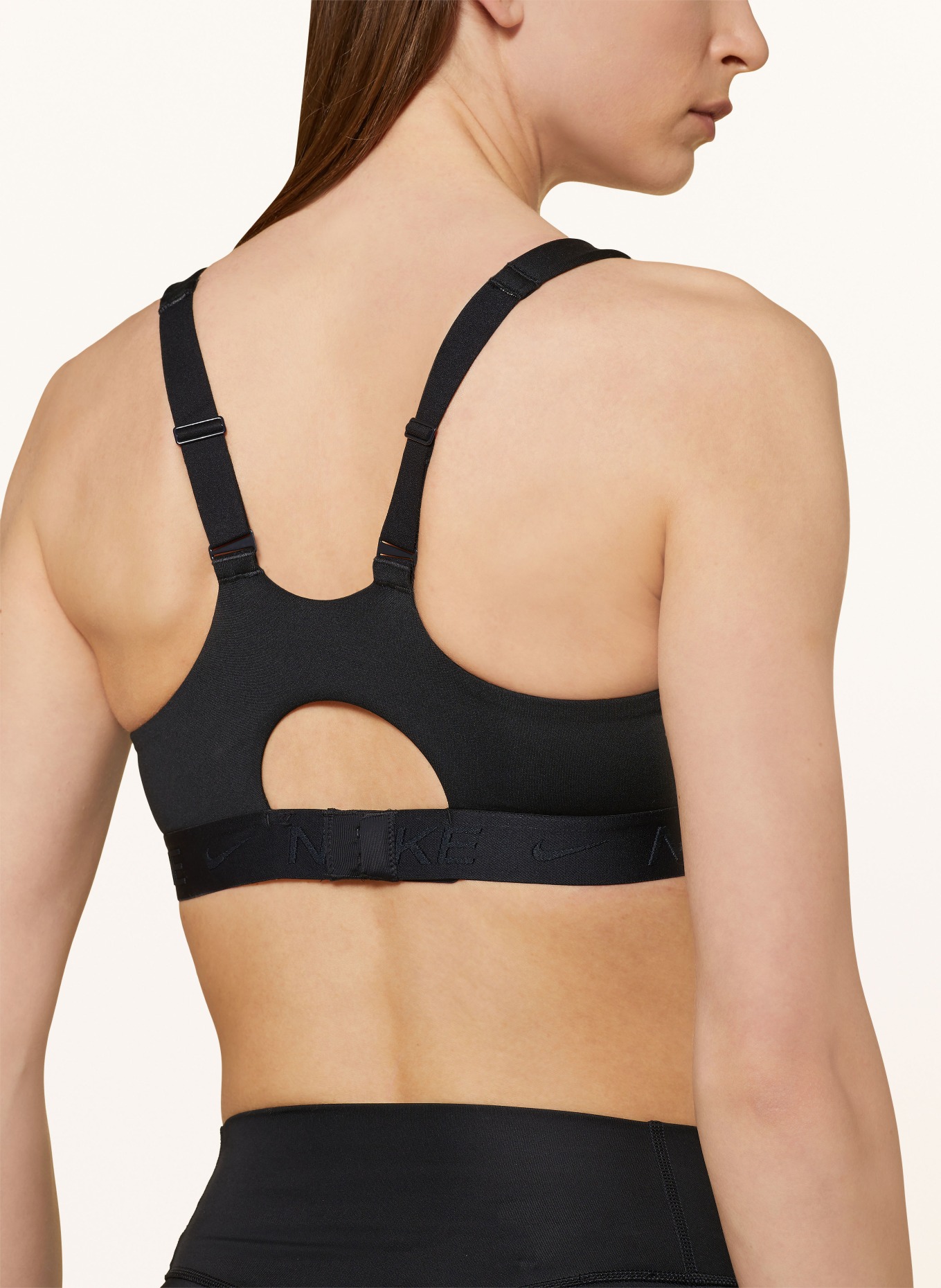 Nike Sports bra INDY, Color: BLACK (Image 5)