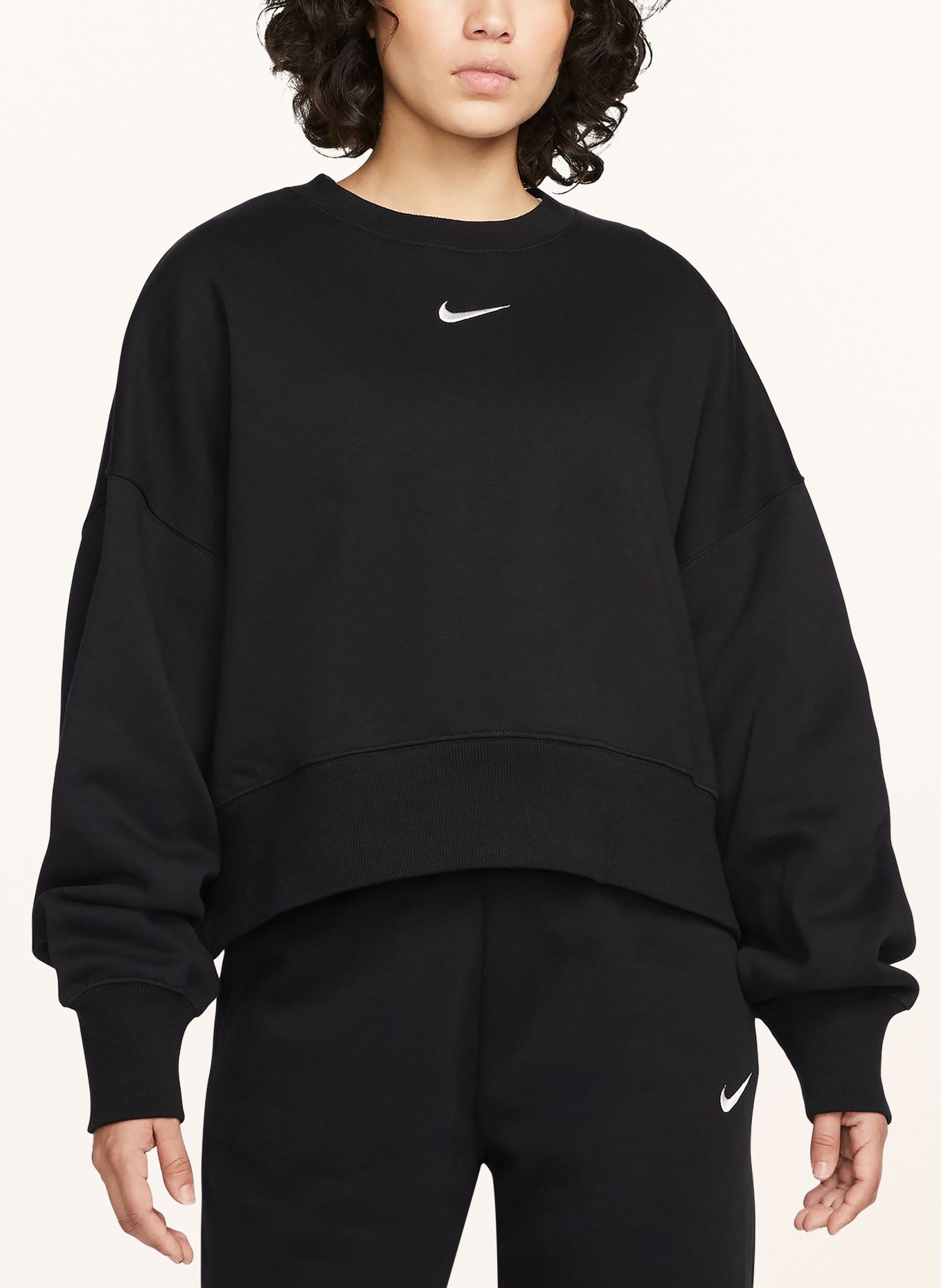 Nike Sweatshirt PHOENIX, Farbe: SCHWARZ (Bild 4)