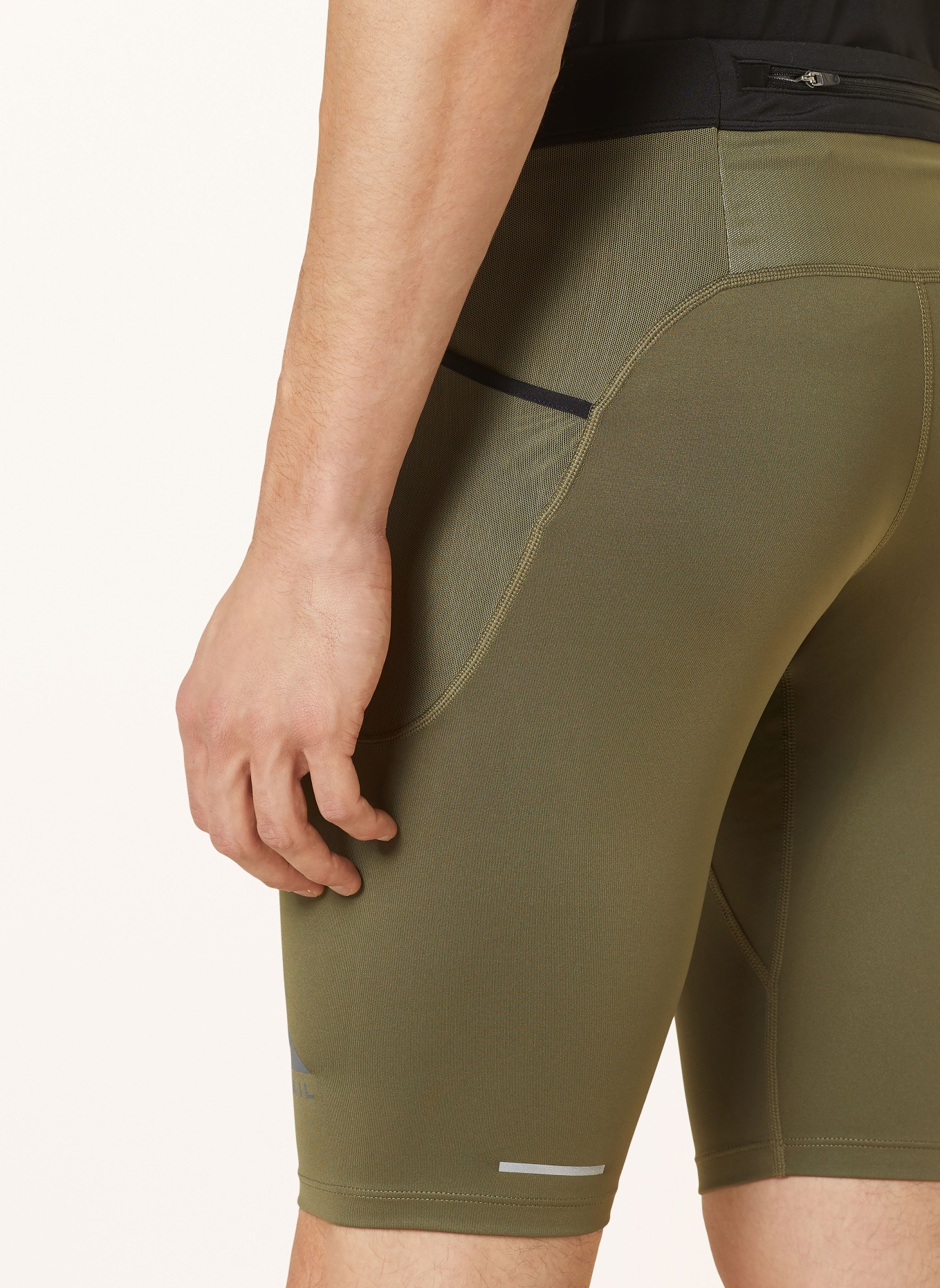 olive green nike tights