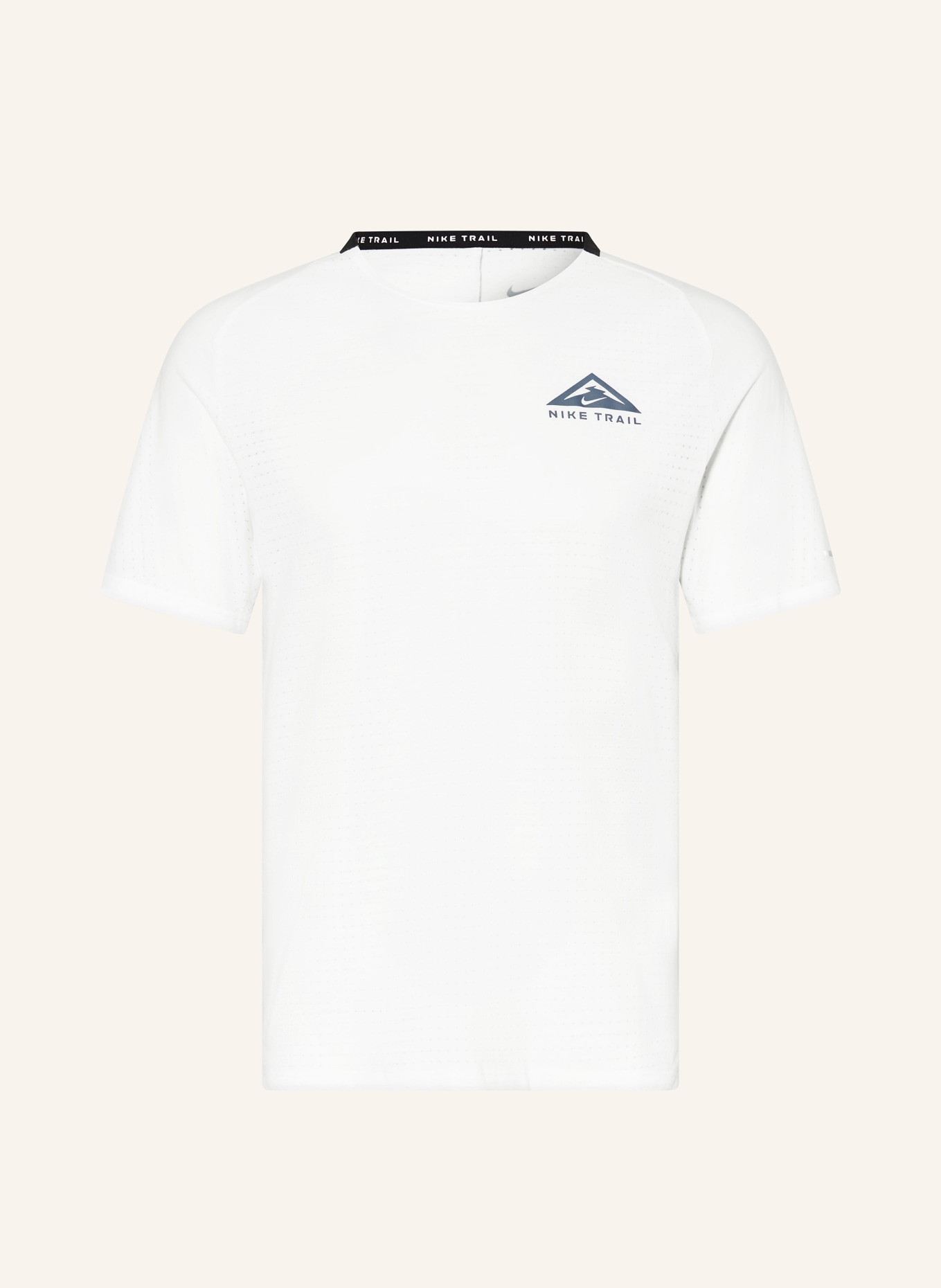Nike Running shirt TRAIL SOLAR CHASE, Color: WHITE (Image 1)