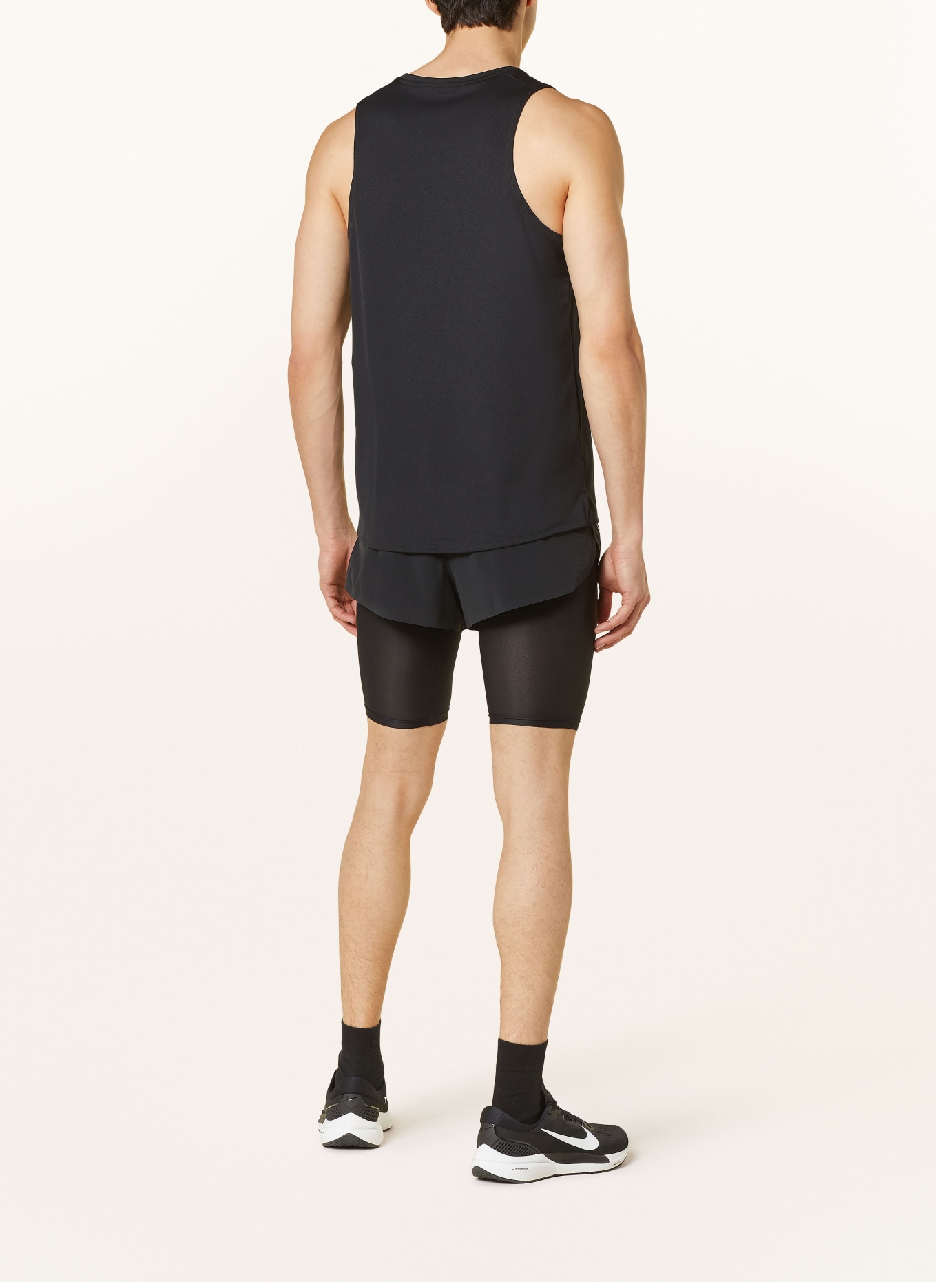 Nike 2-in-1 running shorts AEROSWIFT, Color: BLACK/ WHITE (Image 3)
