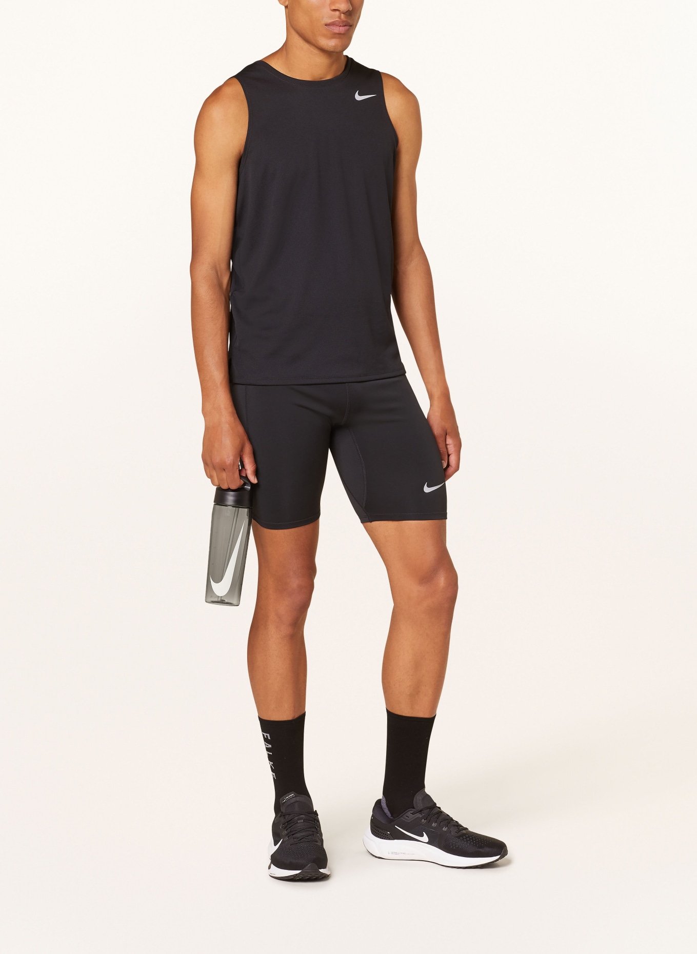 Nike 2-in-1 running shorts FAST, Color: BLACK (Image 2)