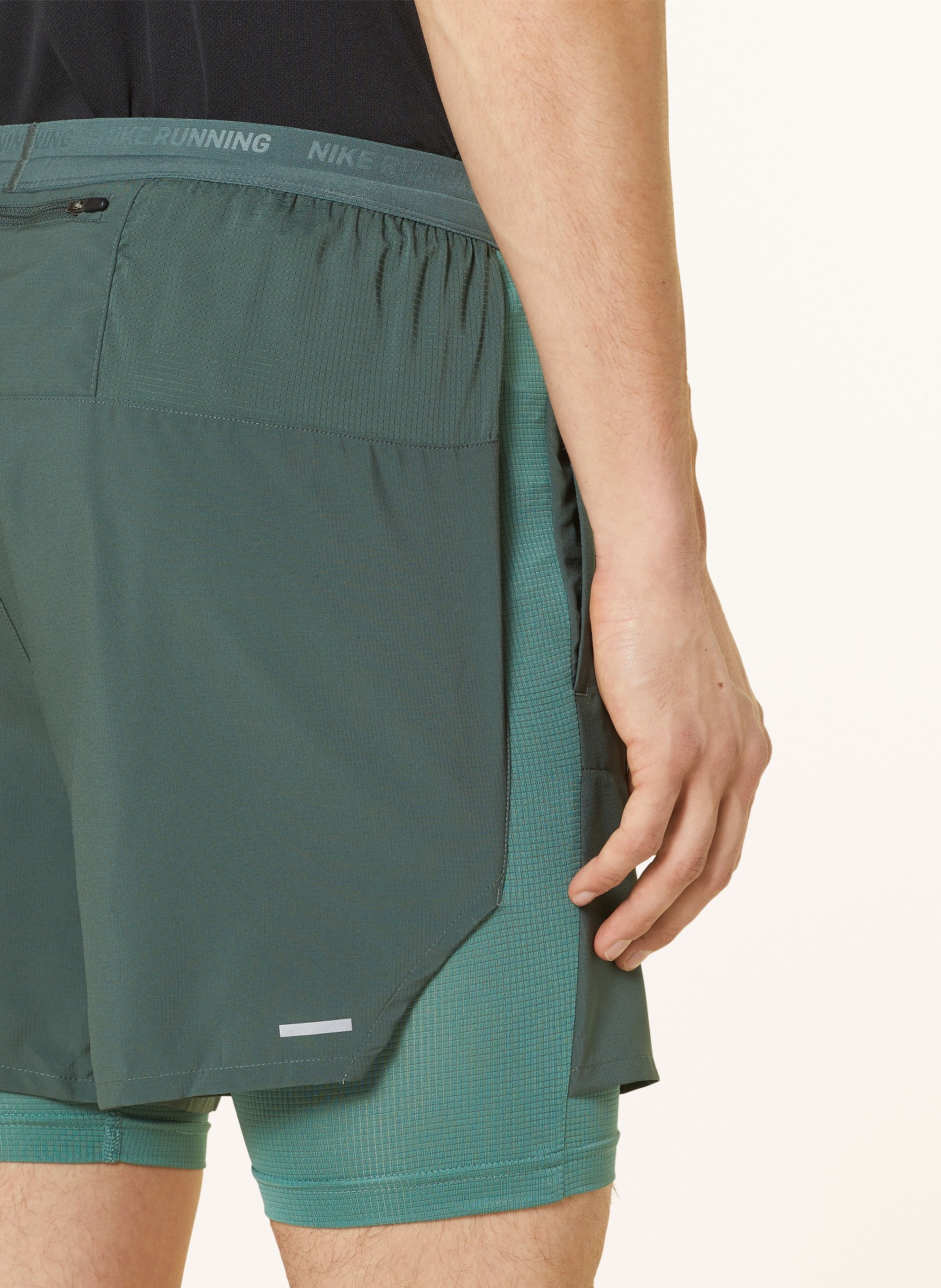 Nike 2-in-1 running shorts STRIDE, Color: GREEN (Image 6)
