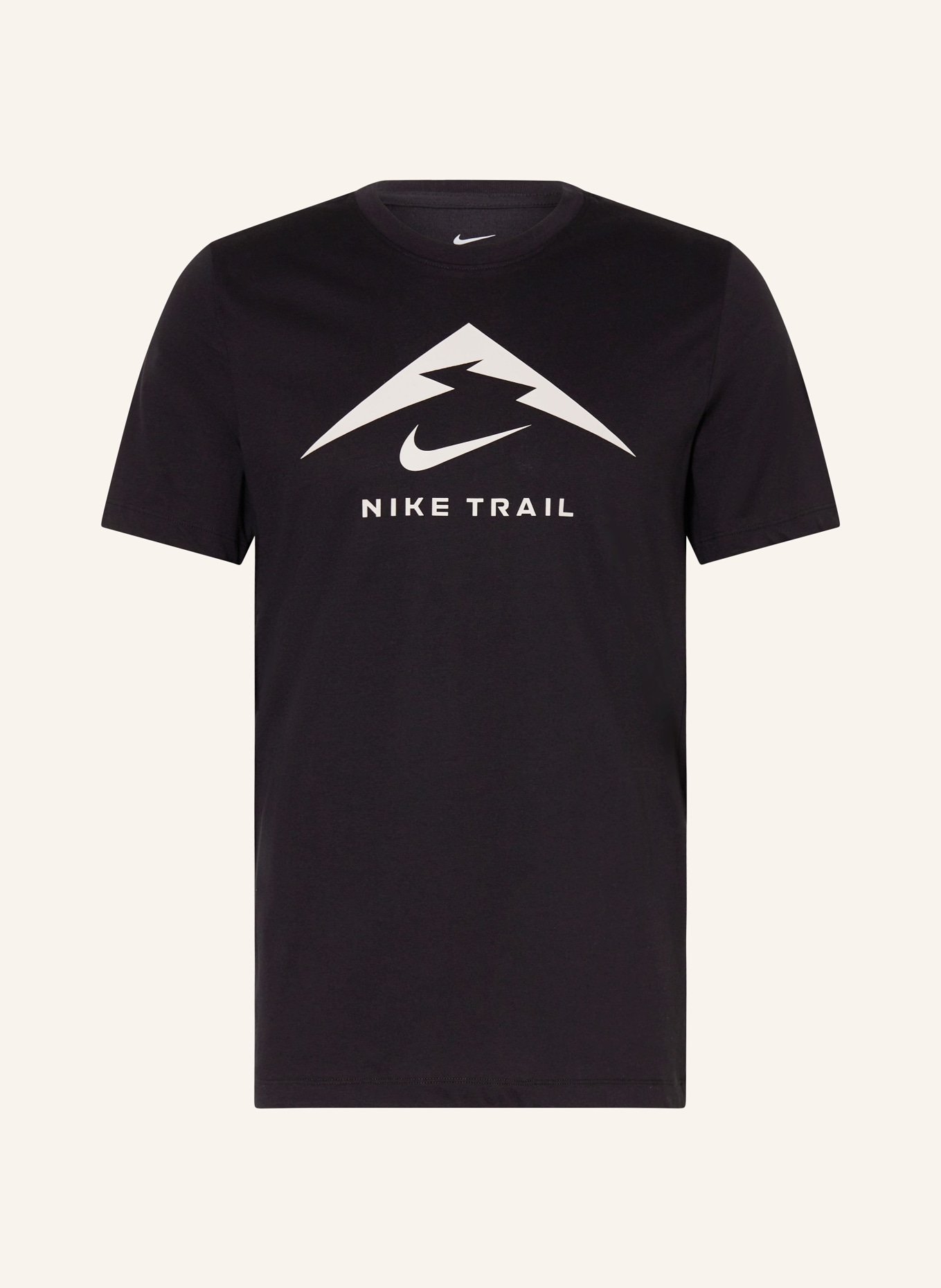 Nike Running shirt, Color: BLACK (Image 1)
