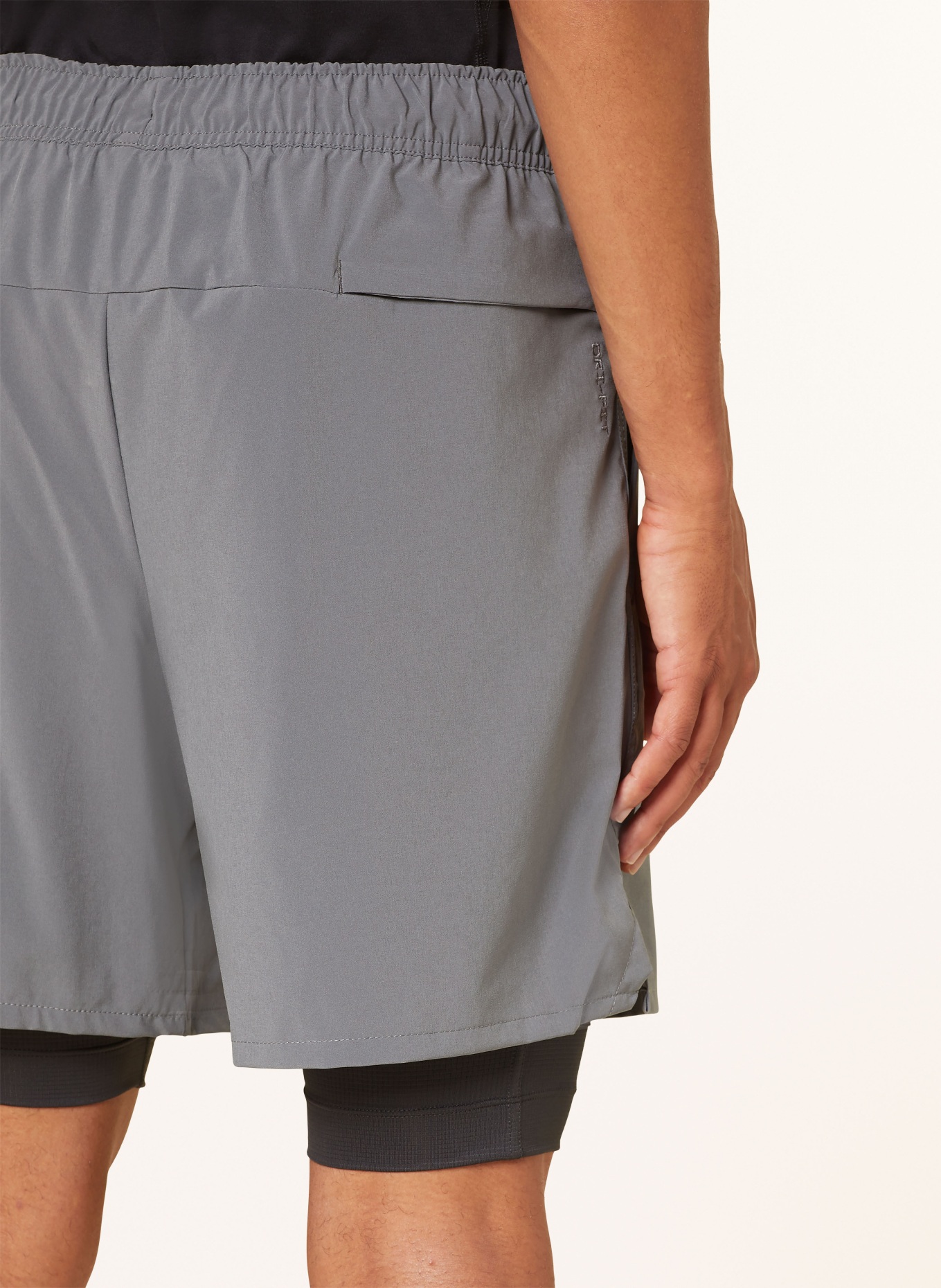 Nike 2-in-1 training shorts DRI-FIT UNLIMITED, Color: GRAY (Image 6)