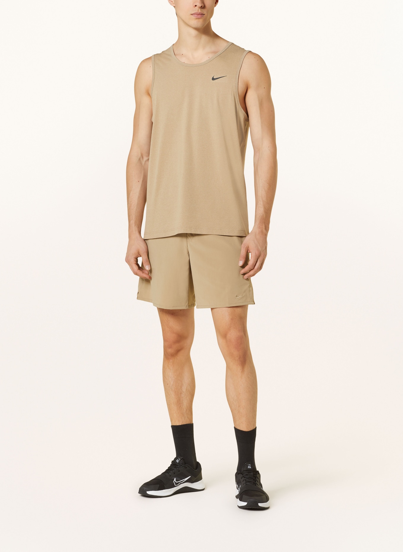 Nike Training shorts UNLIMITED, Color: BEIGE (Image 2)