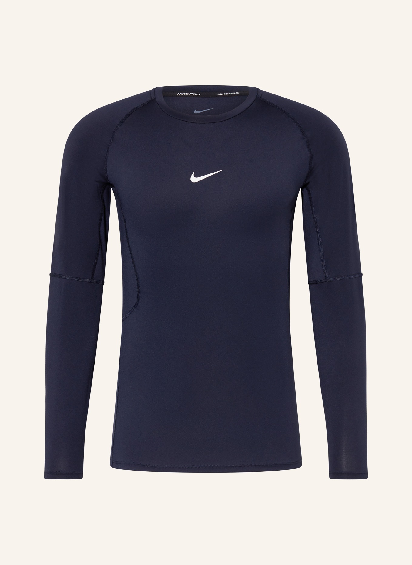 Nike Koszulka z długim rękawem PRO, Kolor: GRANATOWY (Obrazek 1)