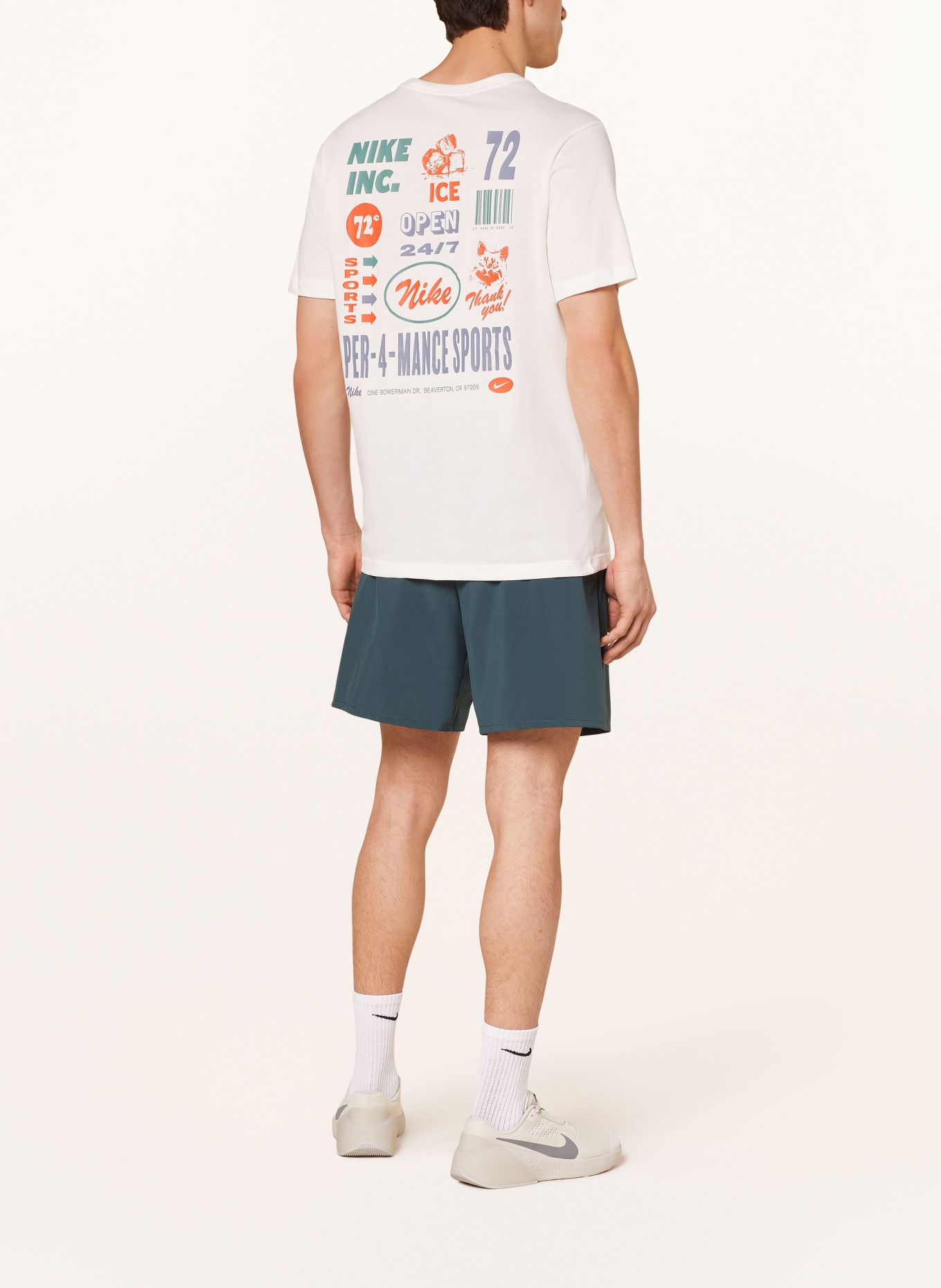 Nike T-shirt, Kolor: BIAŁY (Obrazek 3)