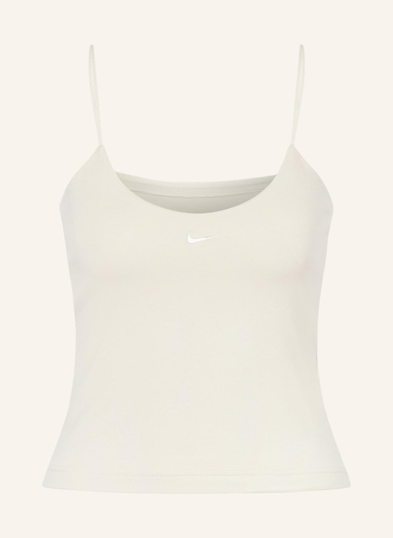 Nike Cropped top, Color: BEIGE (Image 1)