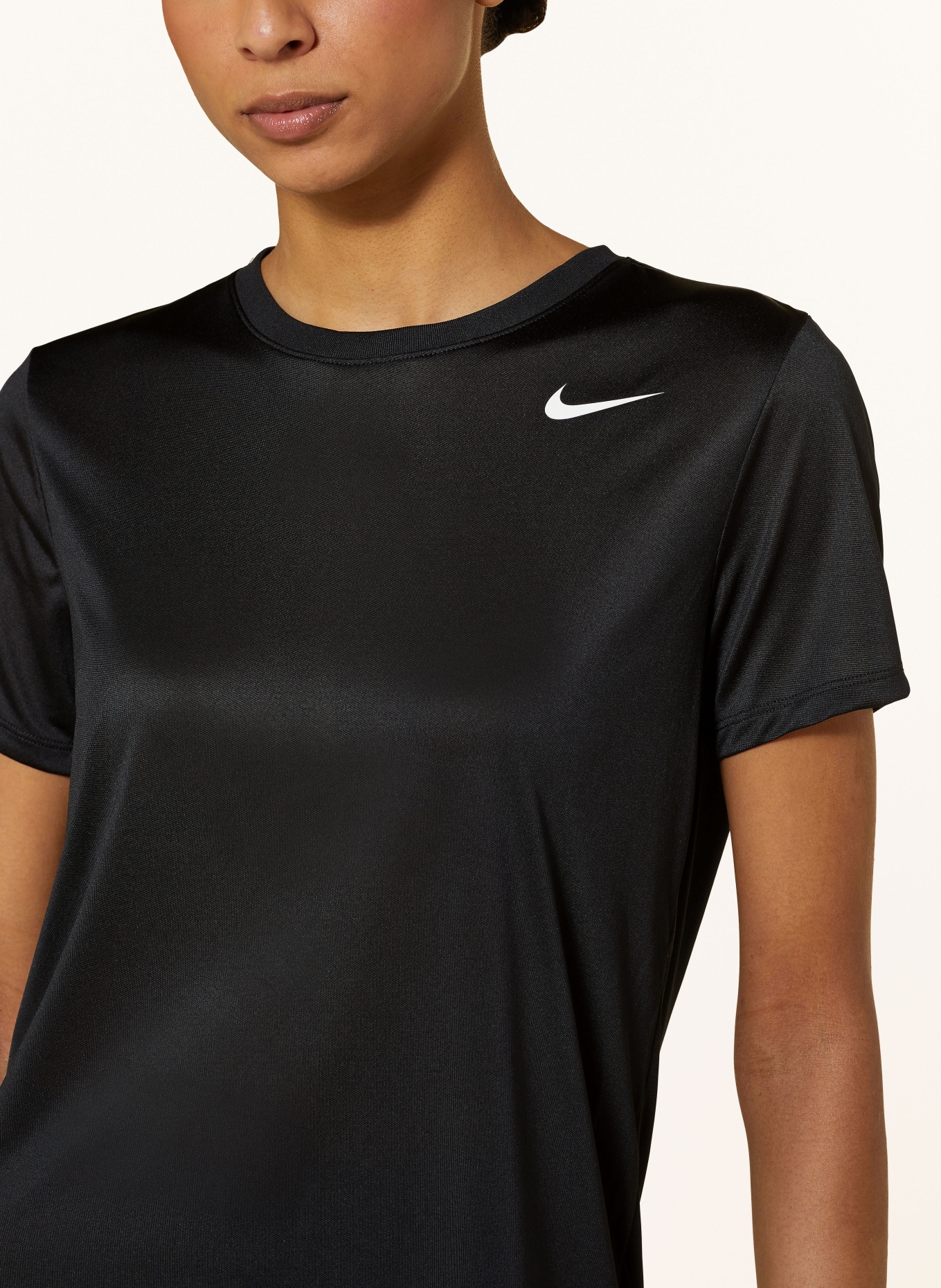 Nike T-Shirt DRI-FIT: SCHWARZ