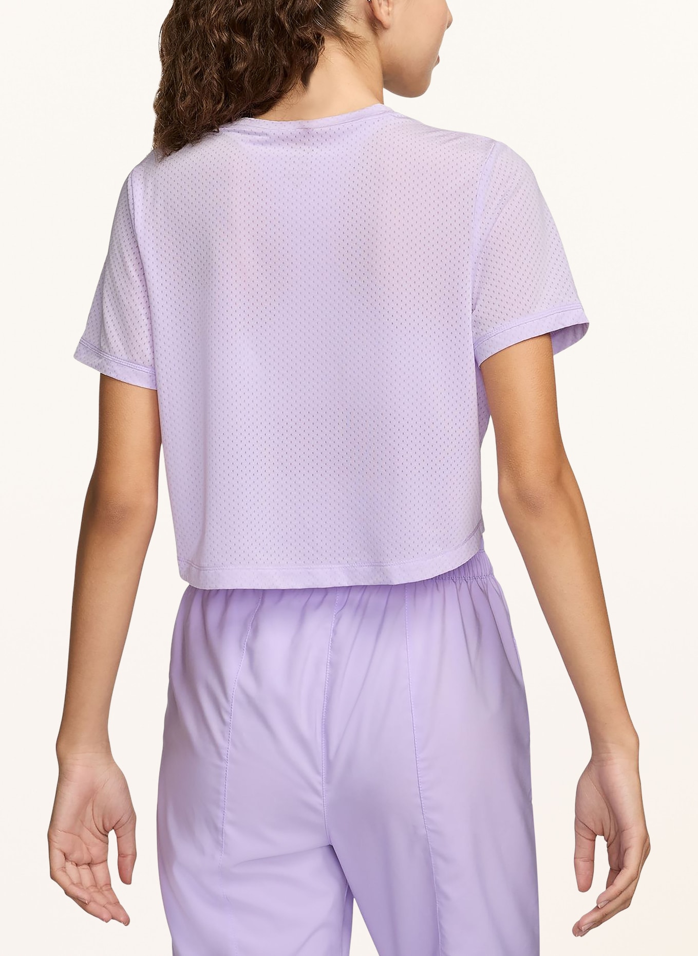 Nike Cropped tričko ONE CLASSIC, Barva: SVĚTLE FIALOVÁ (Obrázek 3)