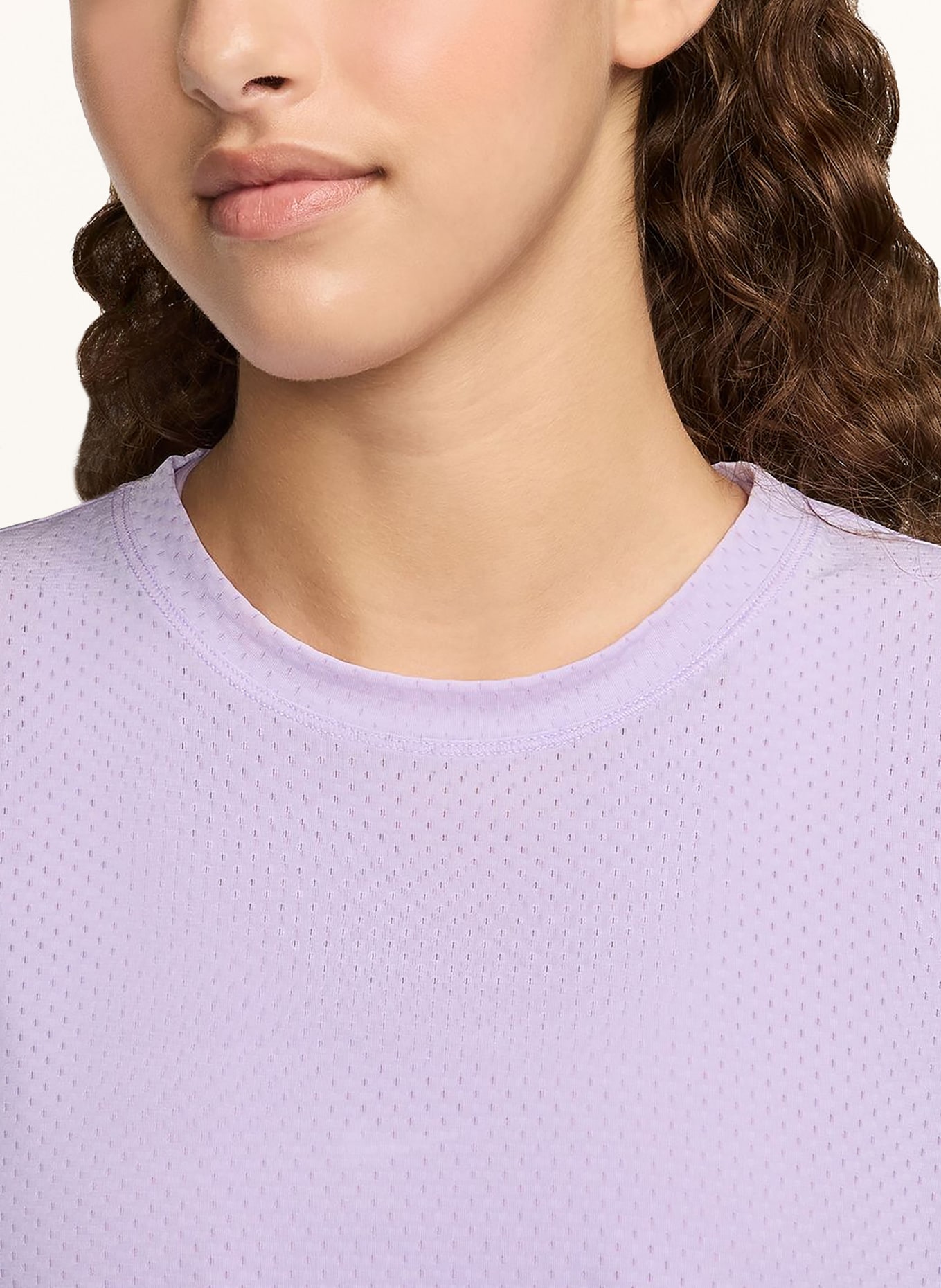 Nike Cropped shirt ONE CLASSIC, Color: LIGHT PURPLE (Image 4)