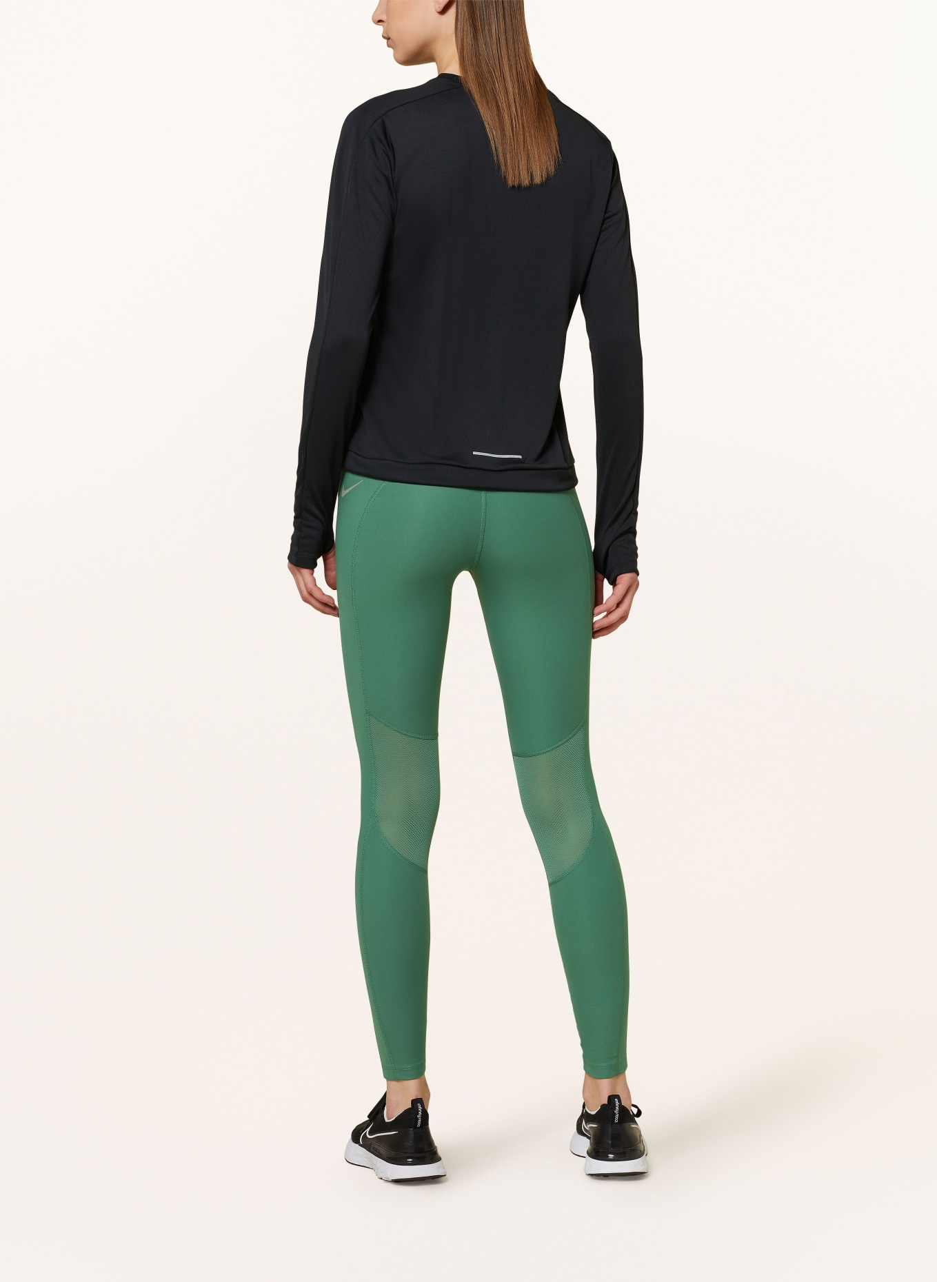 Nike Running leggings EPIC FAST, Color: GREEN (Image 3)