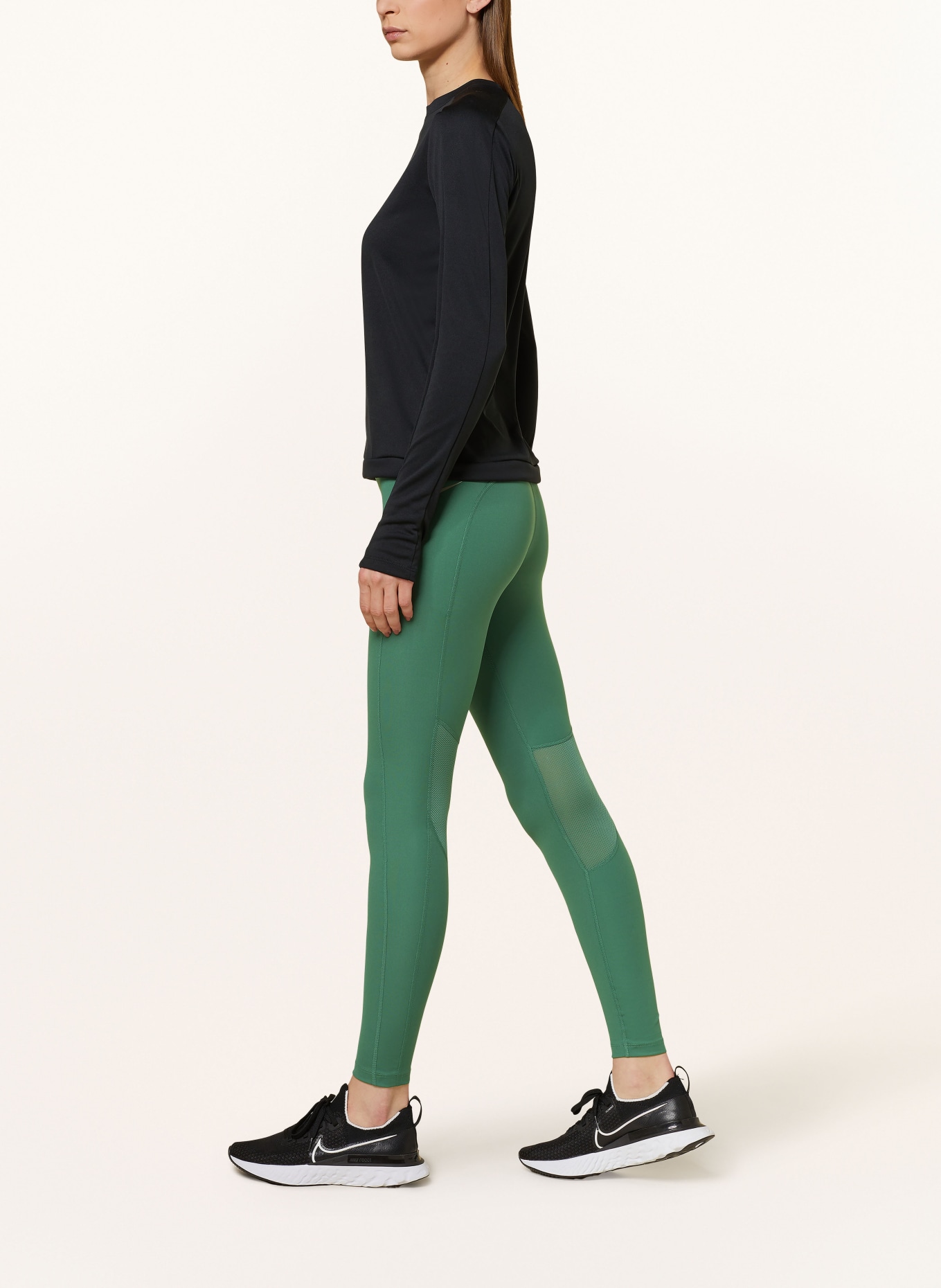 Nike Running leggings EPIC FAST, Color: GREEN (Image 4)