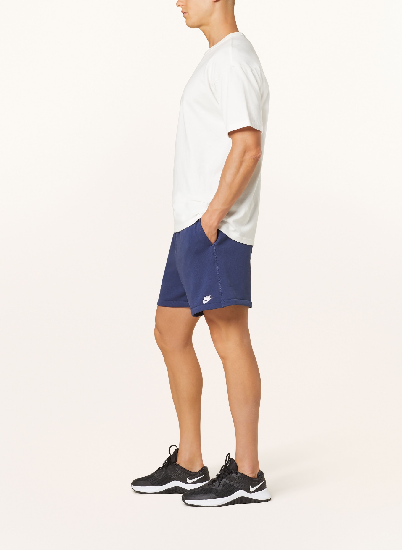 Nike Sweatshorts, Farbe: DUNKELBLAU (Bild 4)
