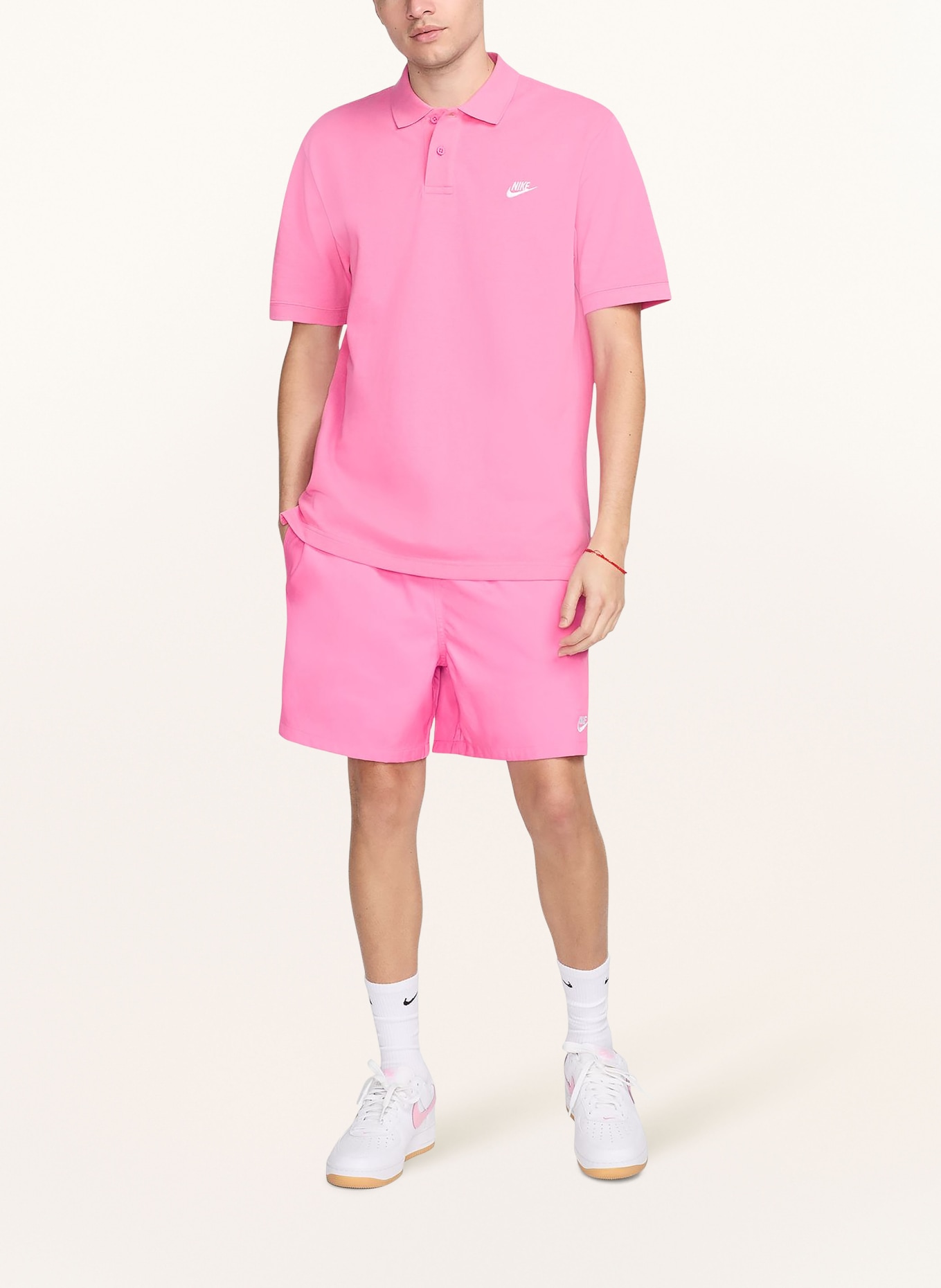 Nike Piqué polo shirt CLUB, Color: PINK (Image 2)