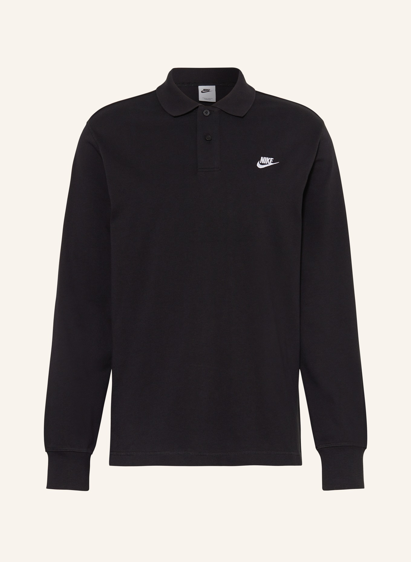 Nike Jersey-Poloshirt, Farbe: SCHWARZ (Bild 1)