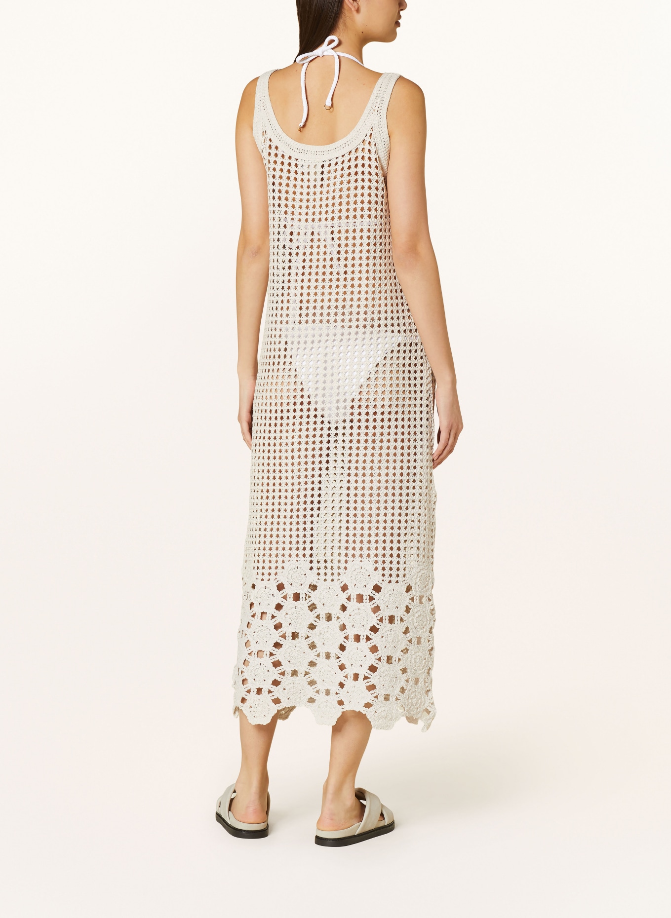 Yas polka dot dress hot sale
