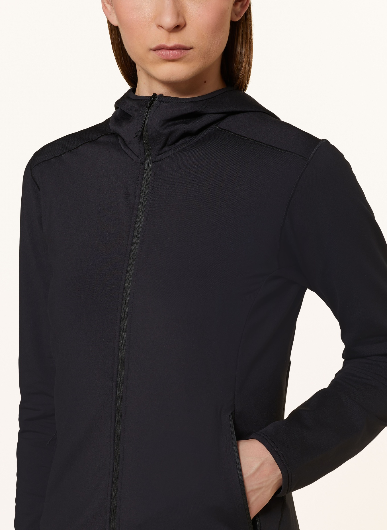 ARC'TERYX Midlayer jacket KYANITE, Color: BLACK (Image 5)
